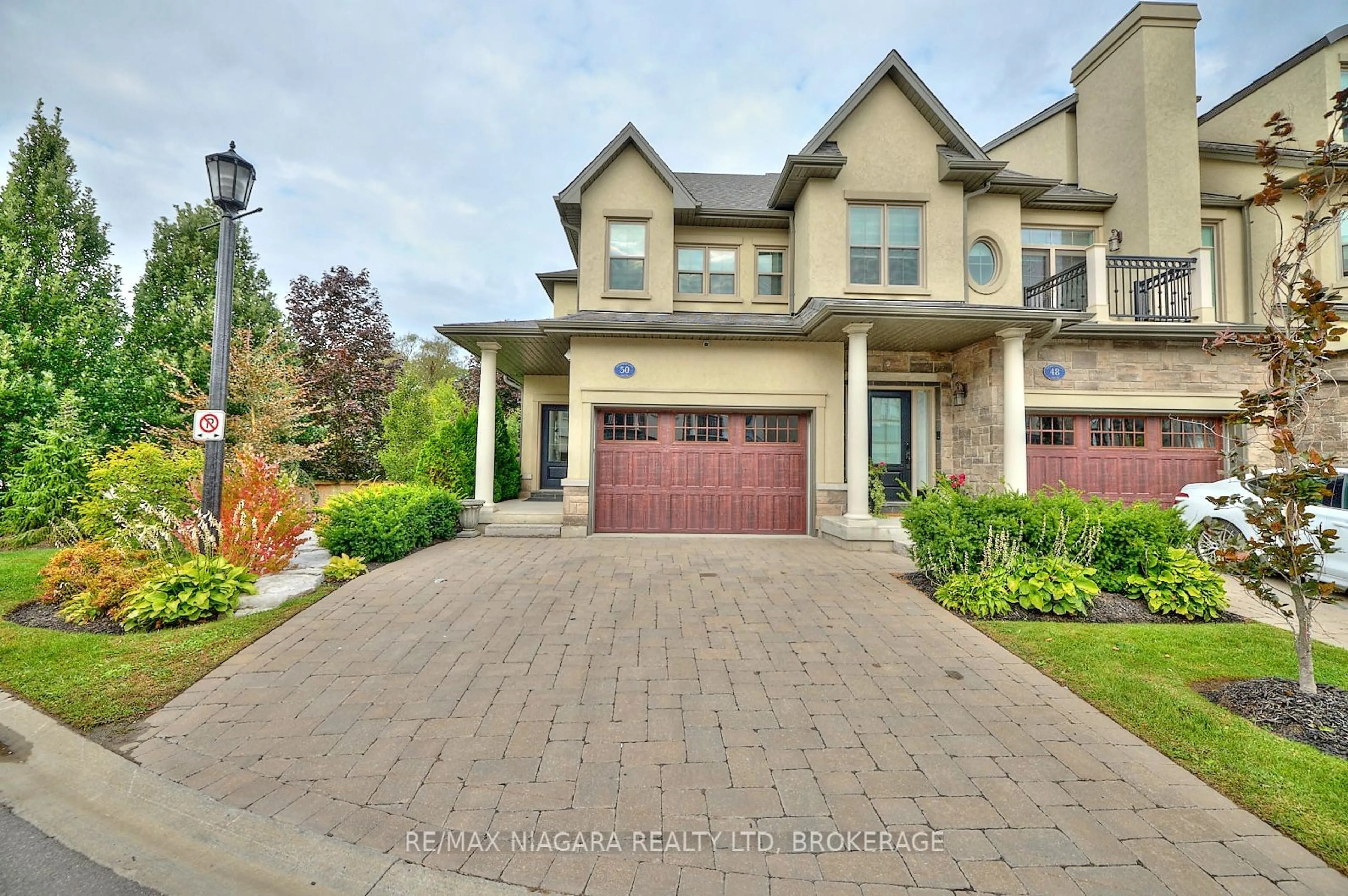 Home with brick exterior material, street for 50 Aberdeen Lane, Niagara-on-the-Lake Ontario L0S 1J0