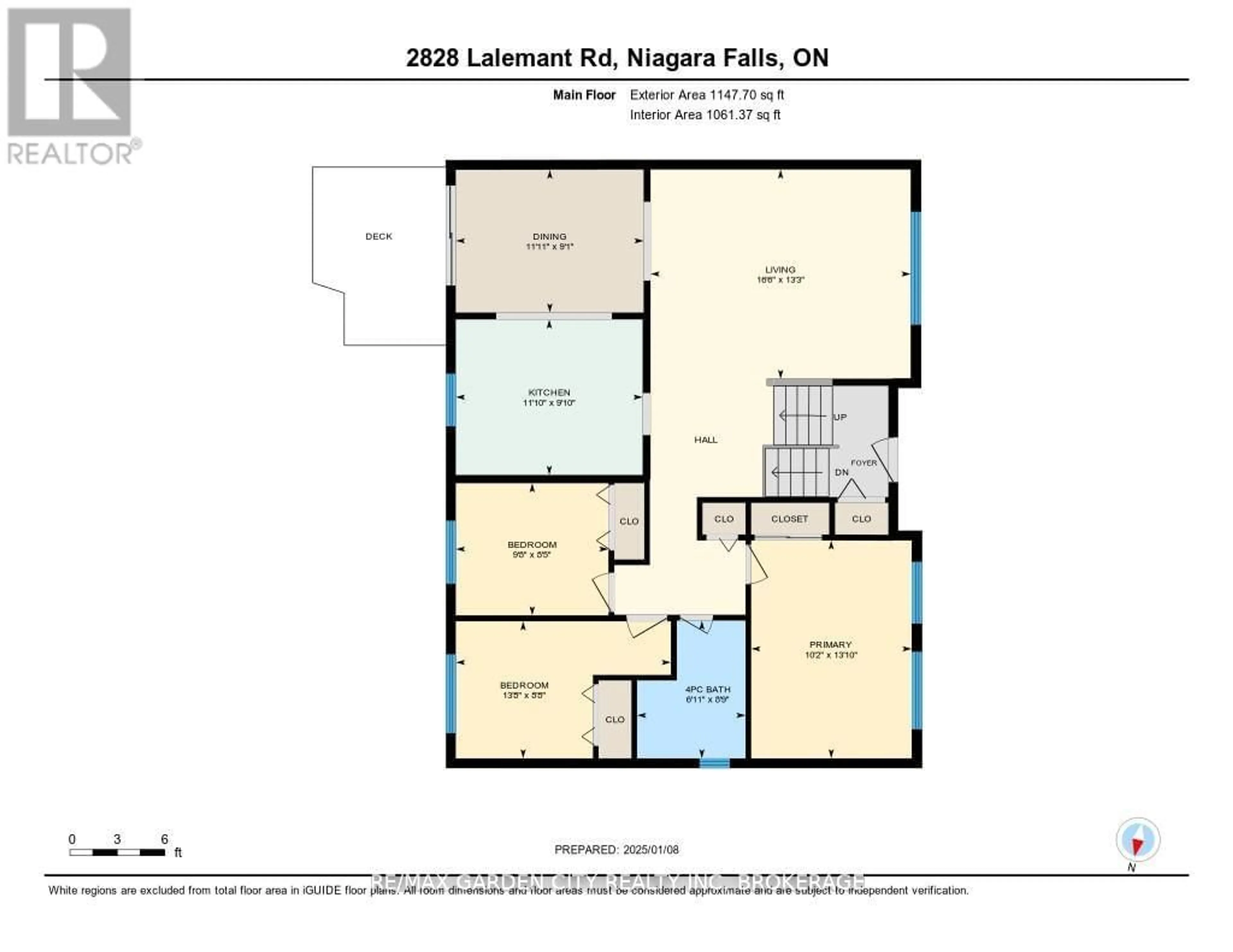 Floor plan for 2828 Lalemant Rd, Niagara Falls Ontario L2J 3Z4