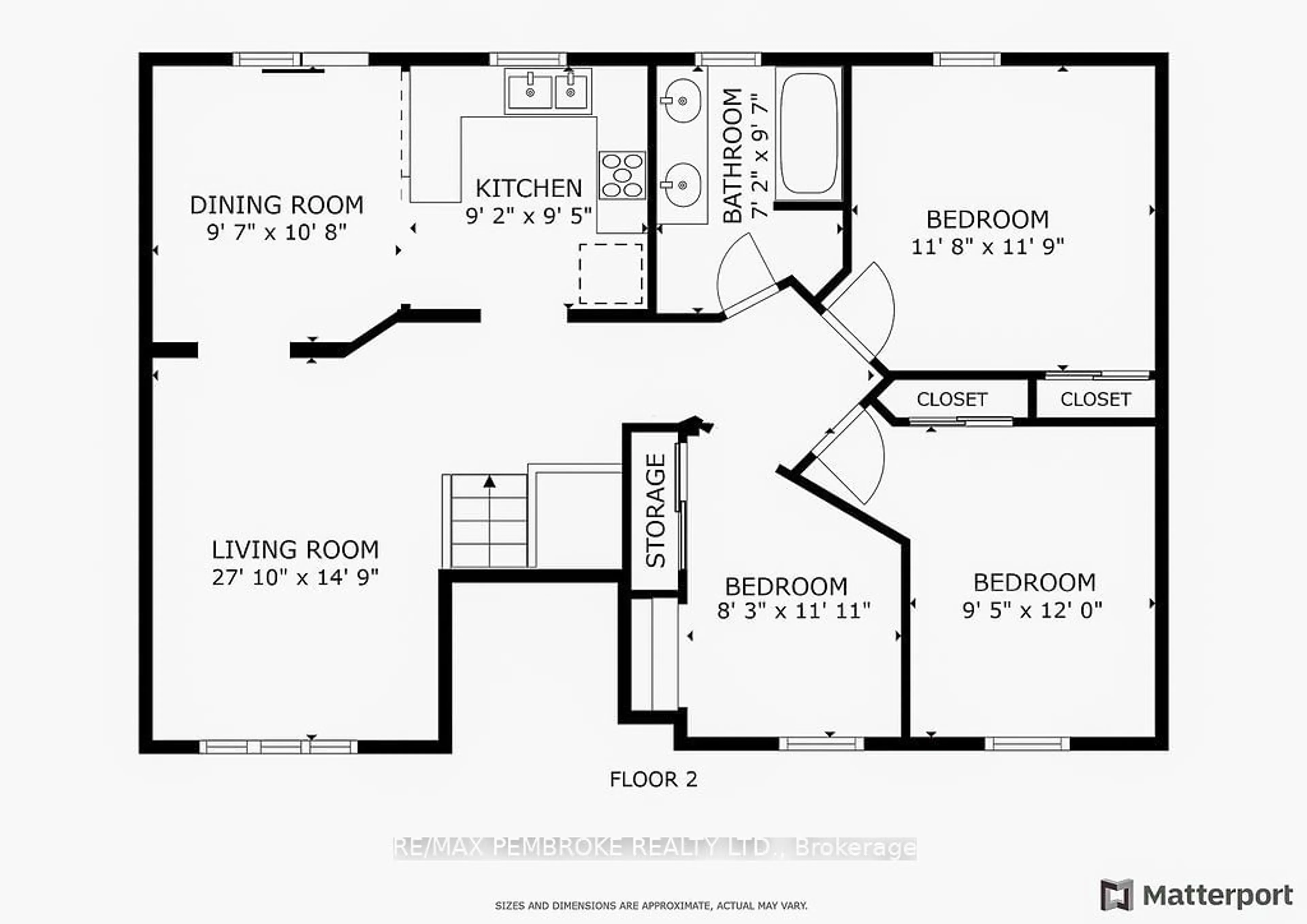 Floor plan for 8 Craig Pl, Petawawa Ontario K8H 3L3