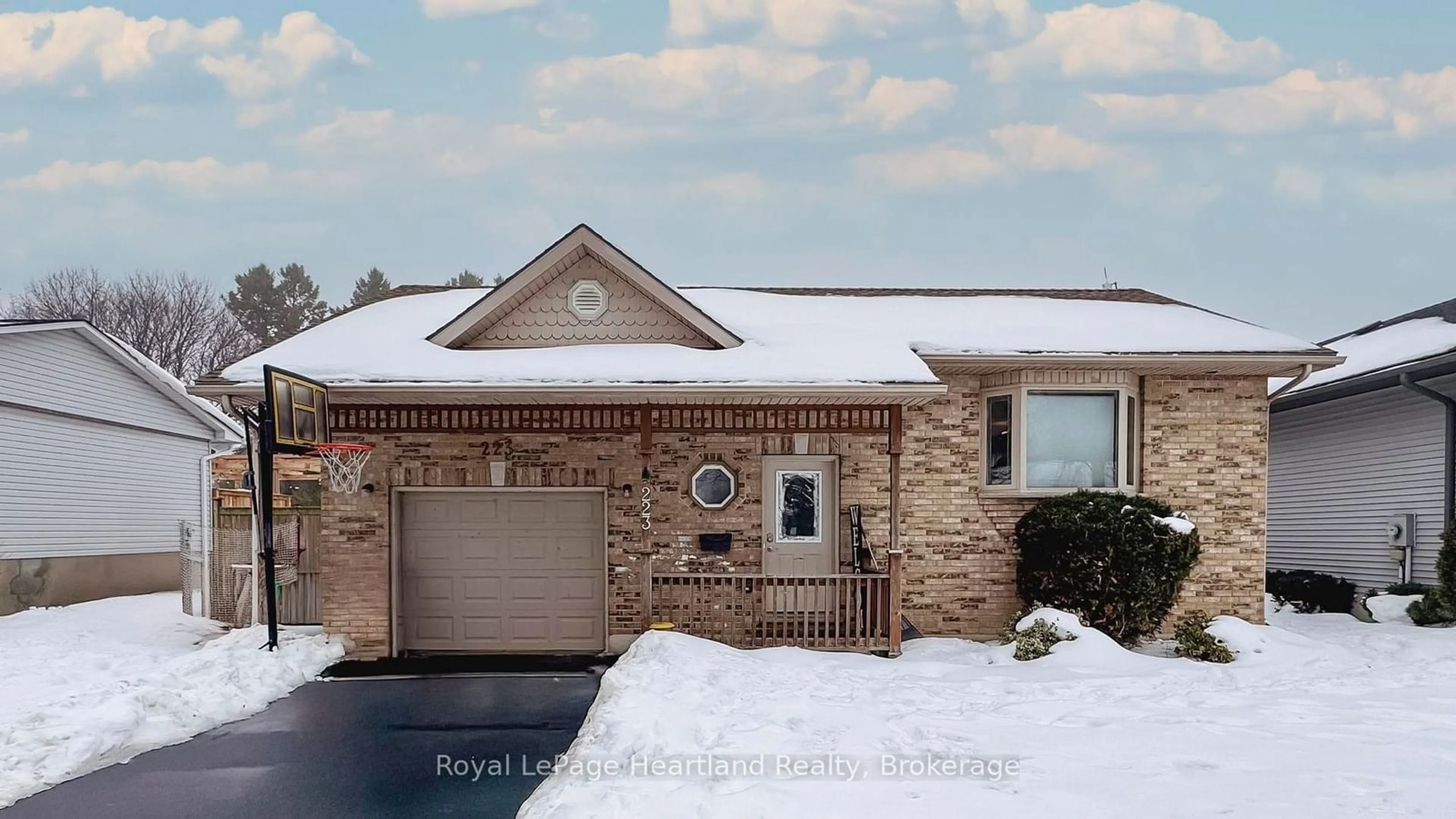 Home with brick exterior material, street for 223 Bennett St, Goderich Ontario N7A 1A8