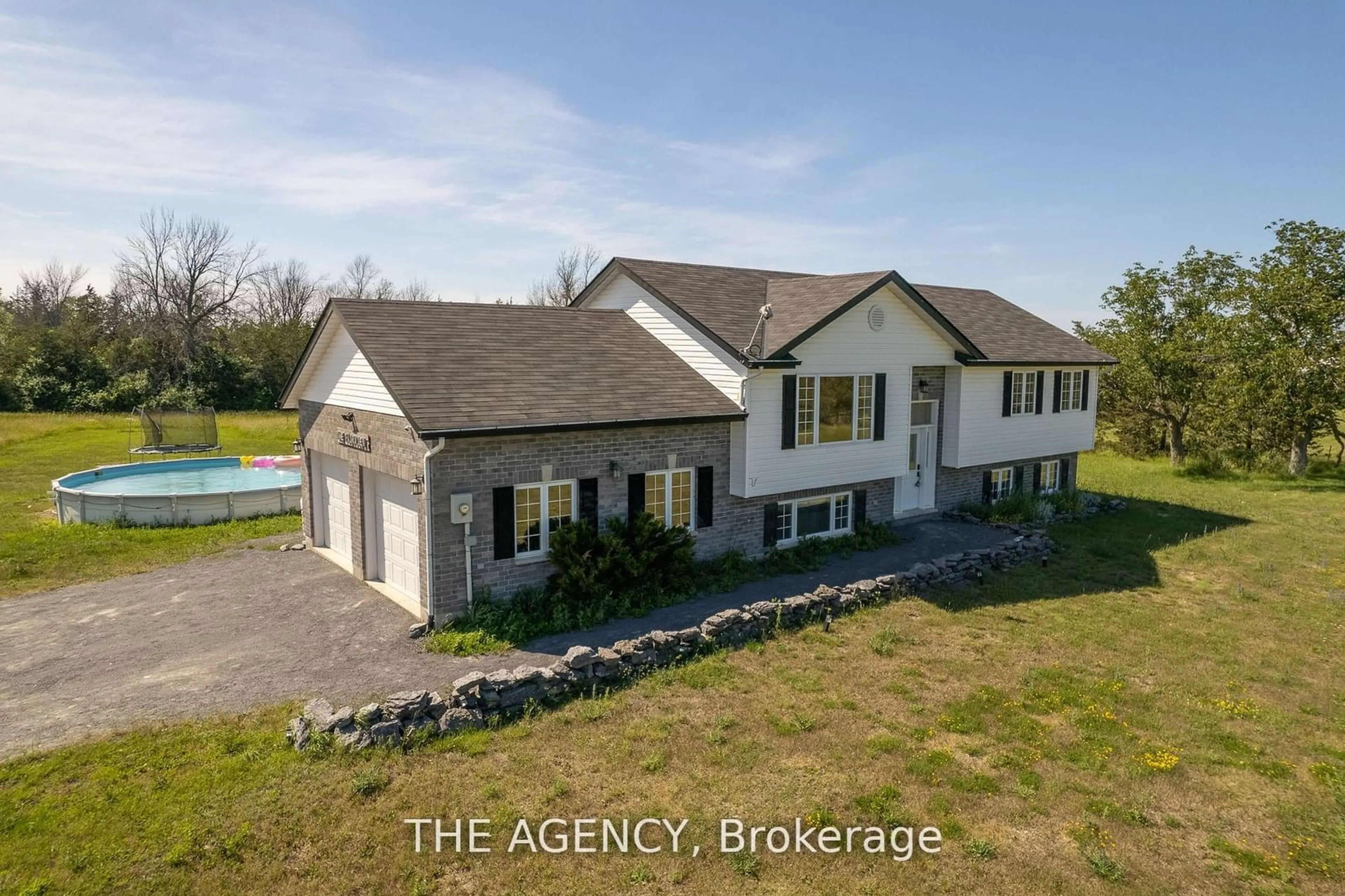 A pic from outside/outdoor area/front of a property/back of a property/a pic from drone, building for 2891 Highway 49, Prince Edward County Ontario K0K 2T0