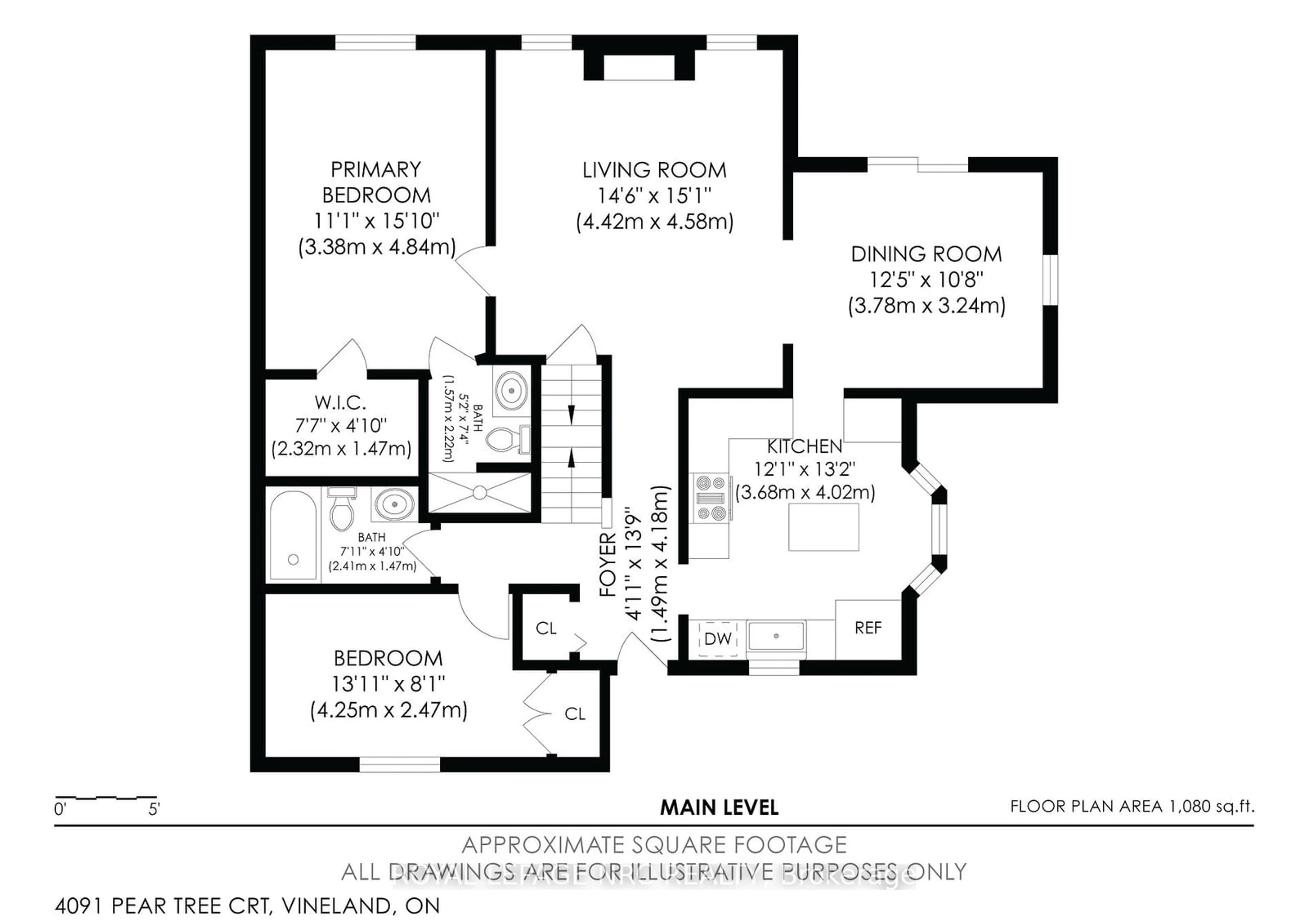 Floor plan for 4091 Pear Tree Crt #7, Lincoln Ontario L0R 2C0