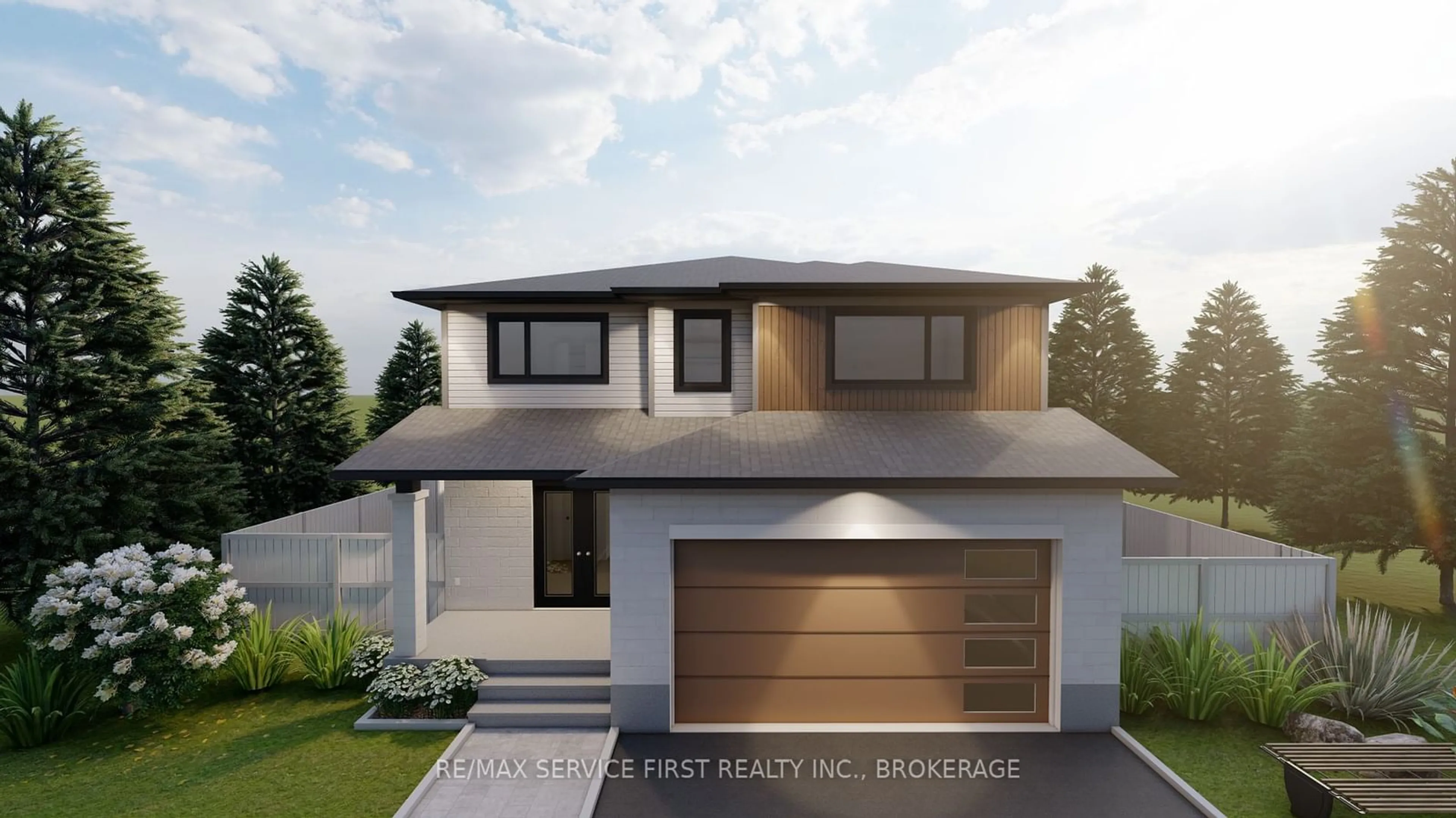 Home with vinyl exterior material, street for 1372 Woodfield Cres #Lot #E15, Kingston Ontario K7P 0T3