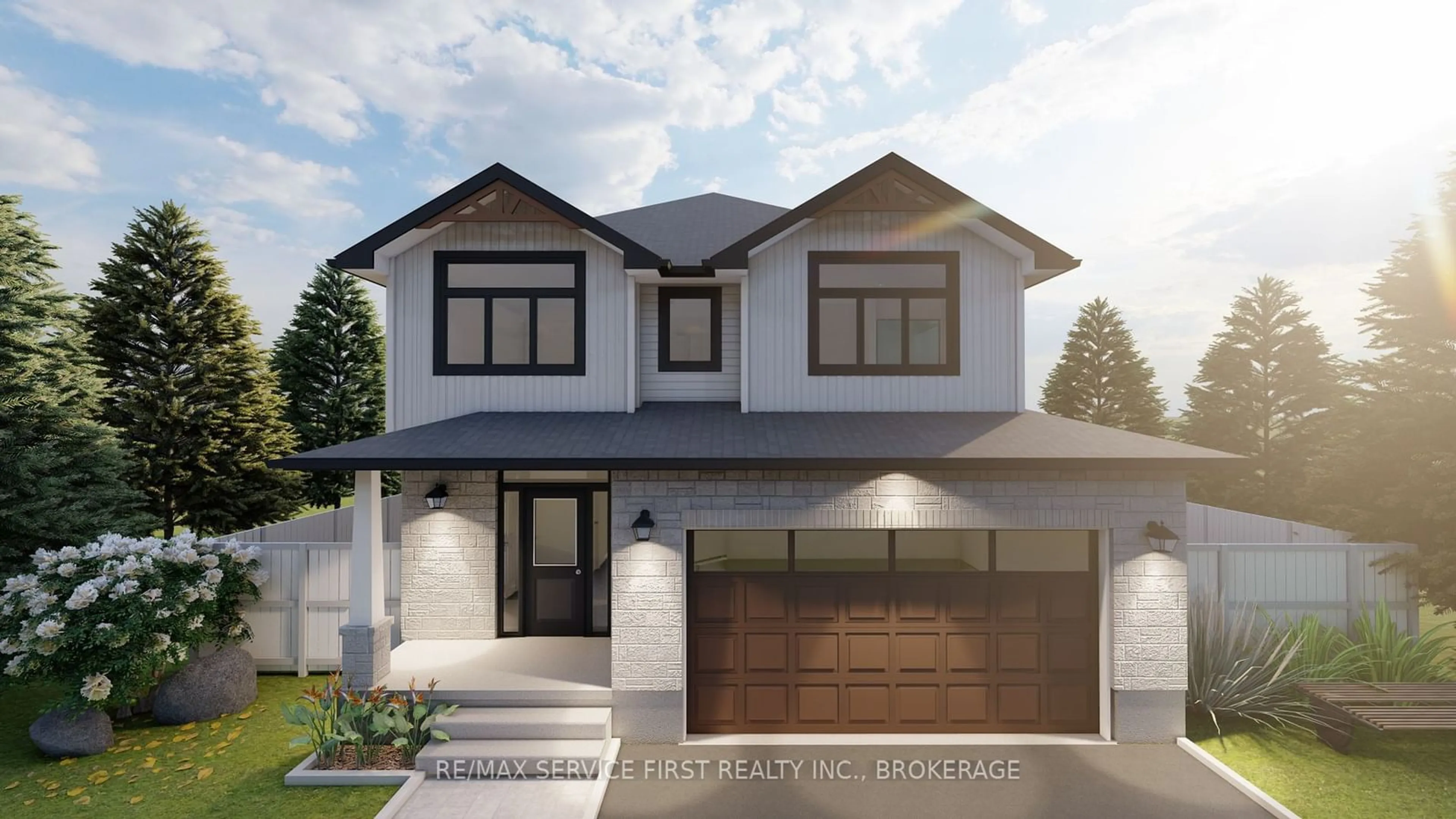 Home with brick exterior material, street for 1376 Woodfield Cres #Lot #E13, Kingston Ontario K7P 0T6