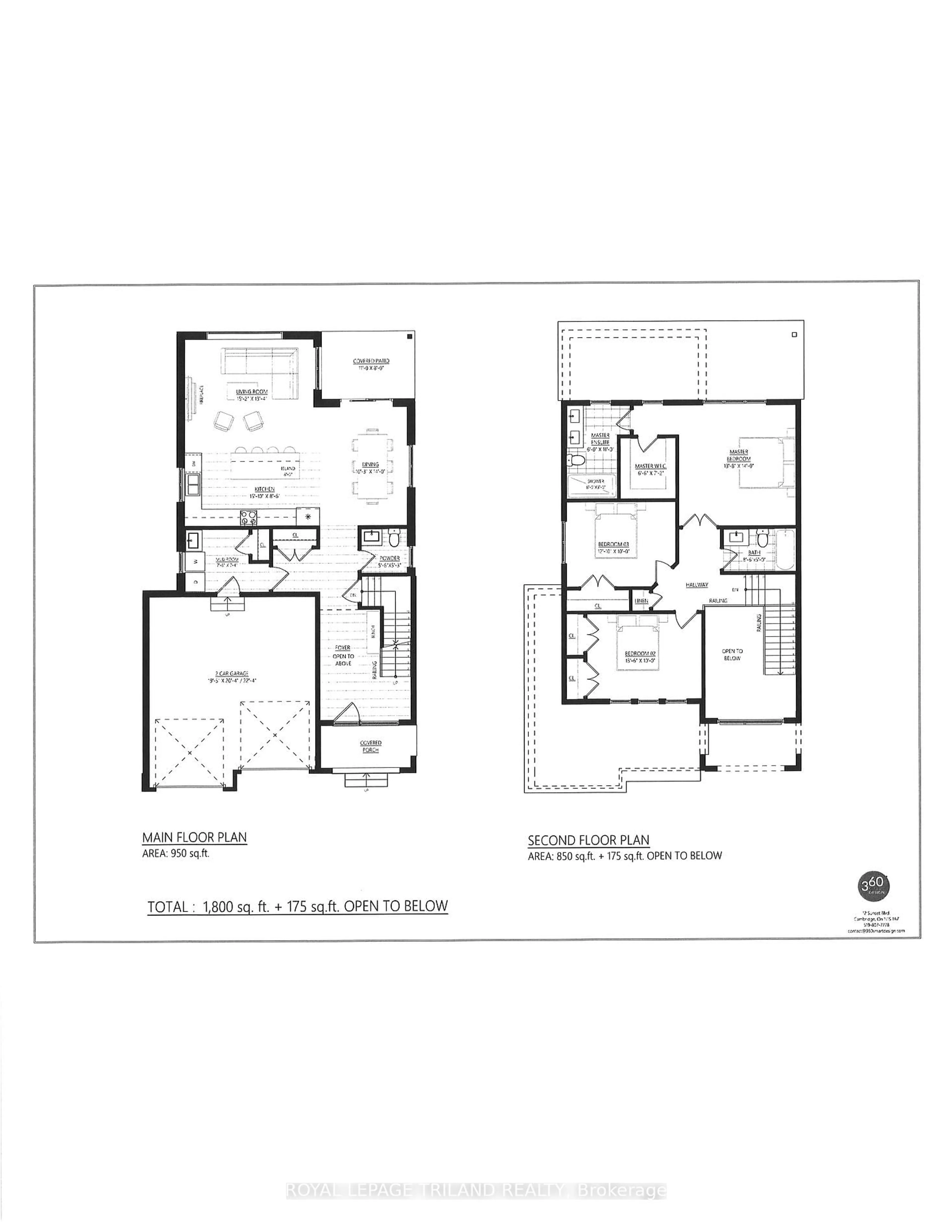 Floor plan for 3847 BIG LEAF Tr, London Ontario N6P 0A3