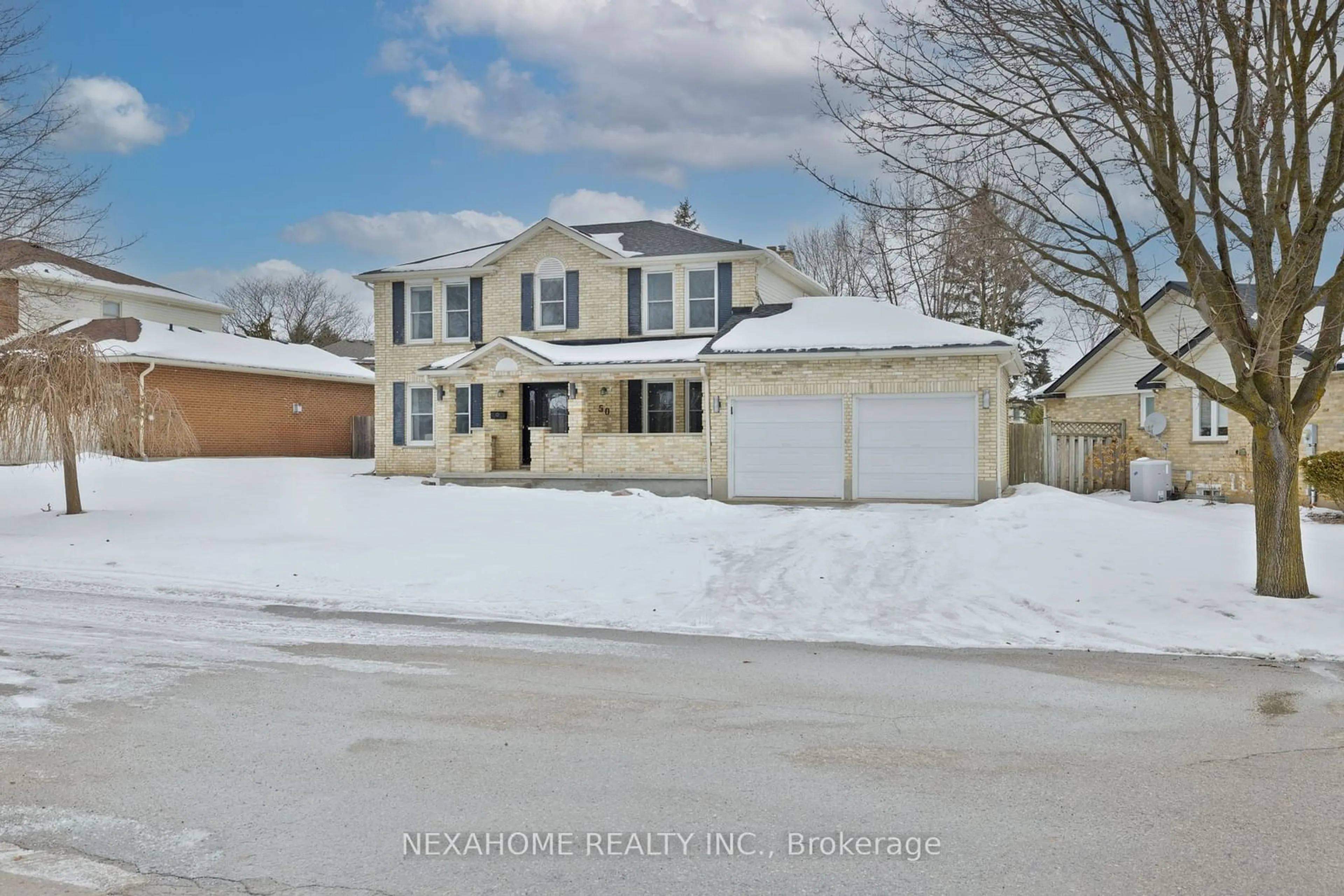 A pic from outside/outdoor area/front of a property/back of a property/a pic from drone, street for 50 Pennybrook Cres, London Ontario N5X 3A1