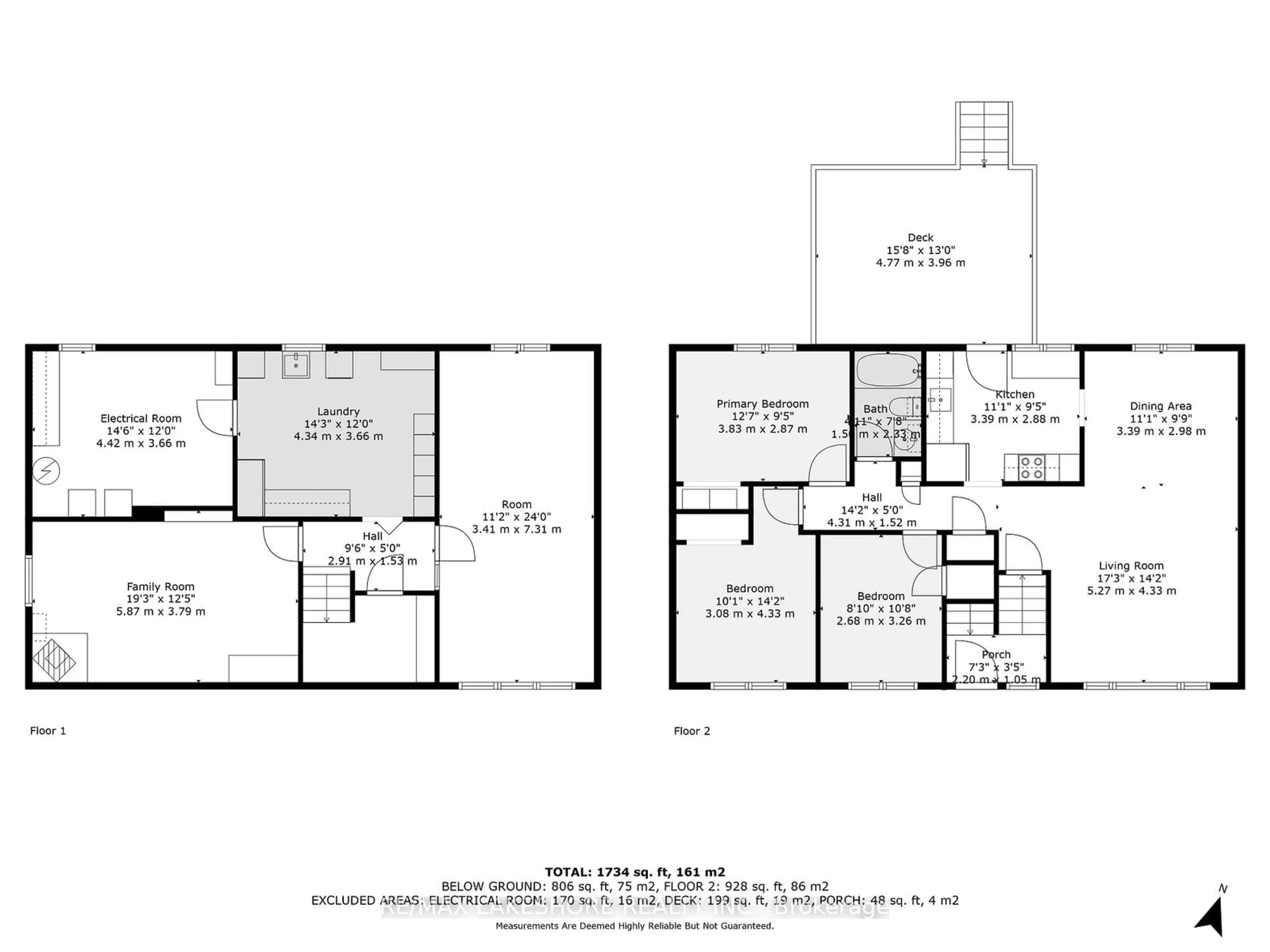 Floor plan for 8 Hawthorne Ave, Cobourg Ontario K9A 1W2