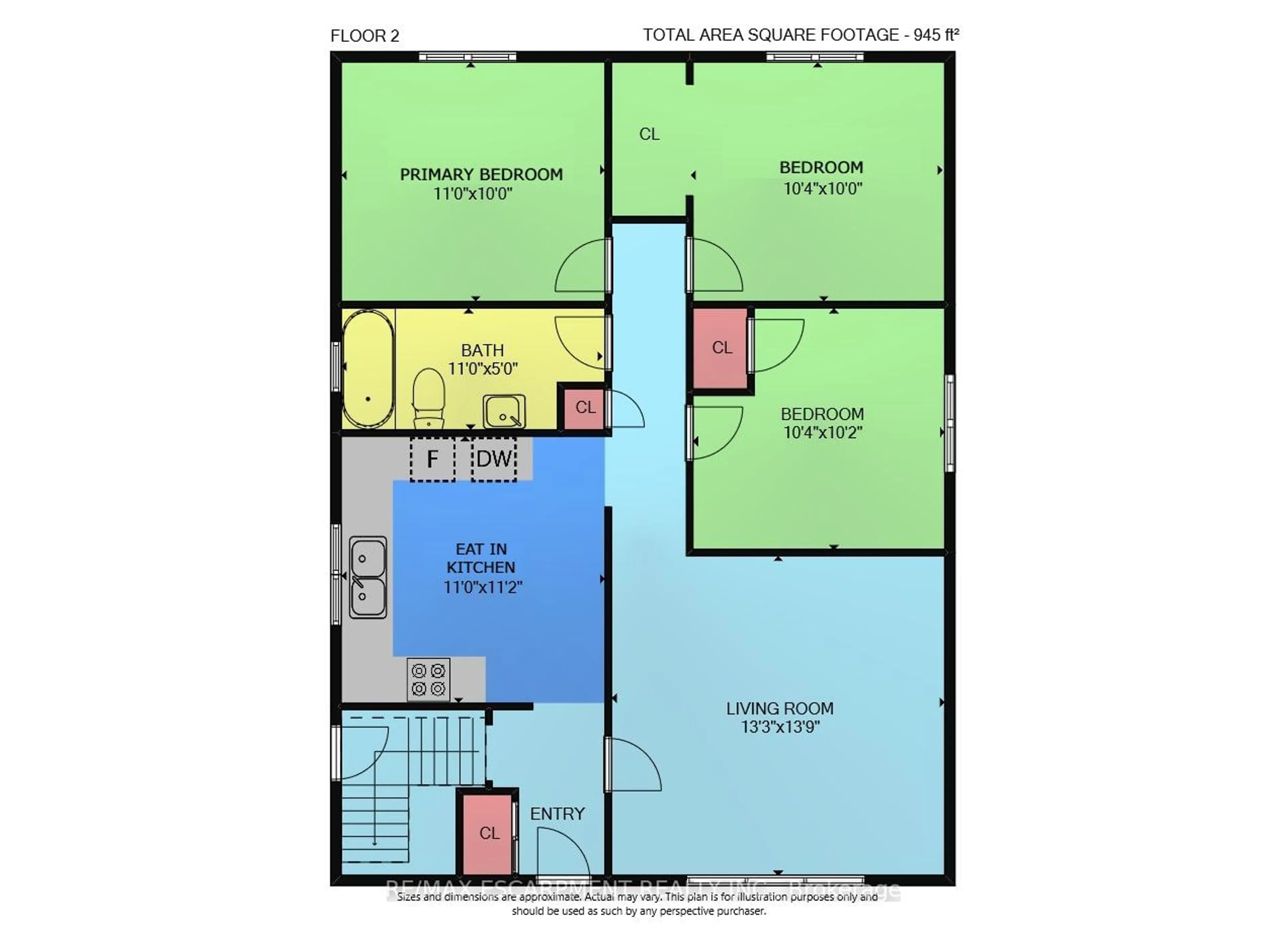 Floor plan for 297 East 36th St, Hamilton Ontario L8V 3Z7