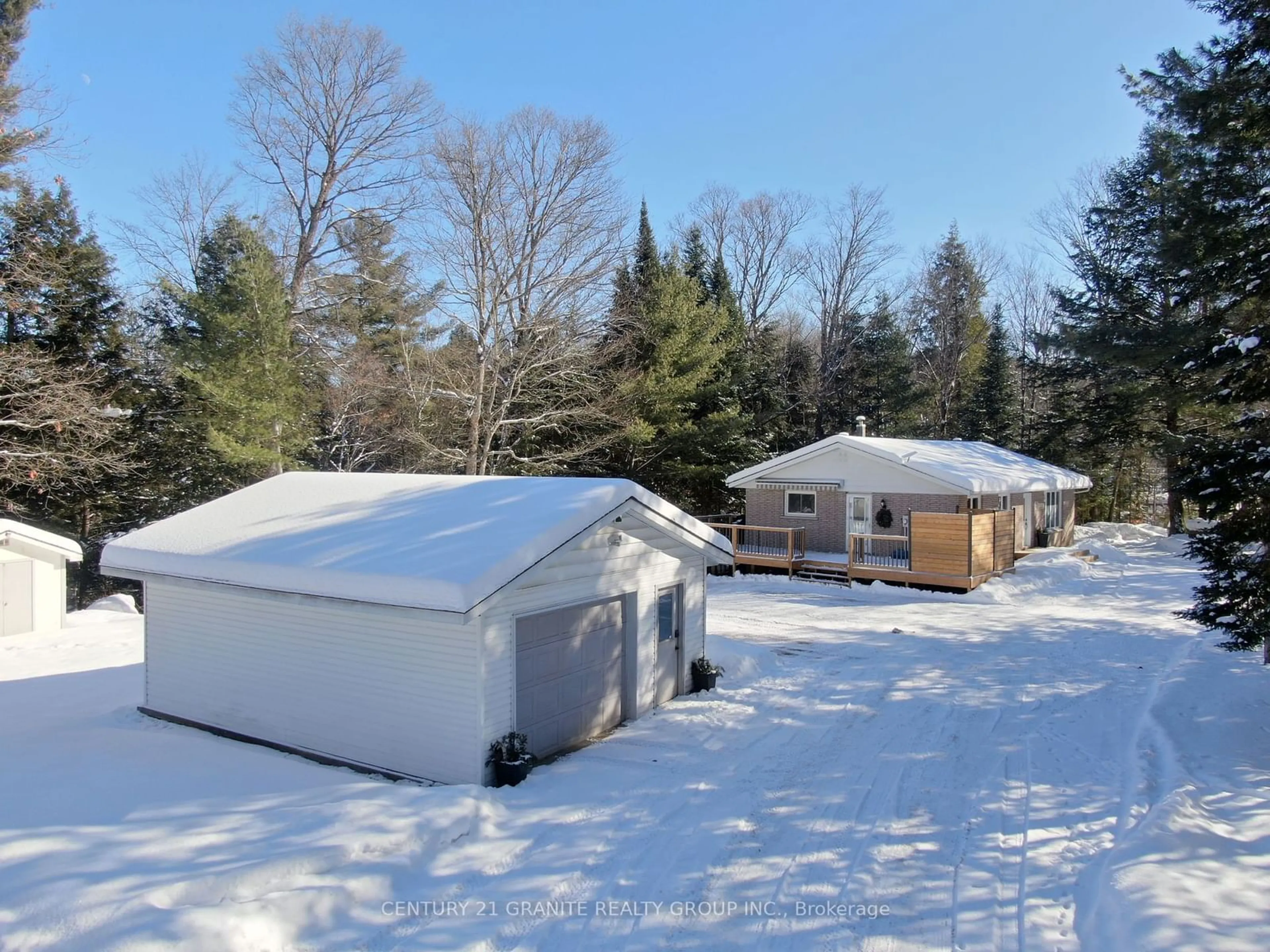 A pic from outside/outdoor area/front of a property/back of a property/a pic from drone, unknown for 27472 Hwy 62, Bancroft Ontario K0L 1C0