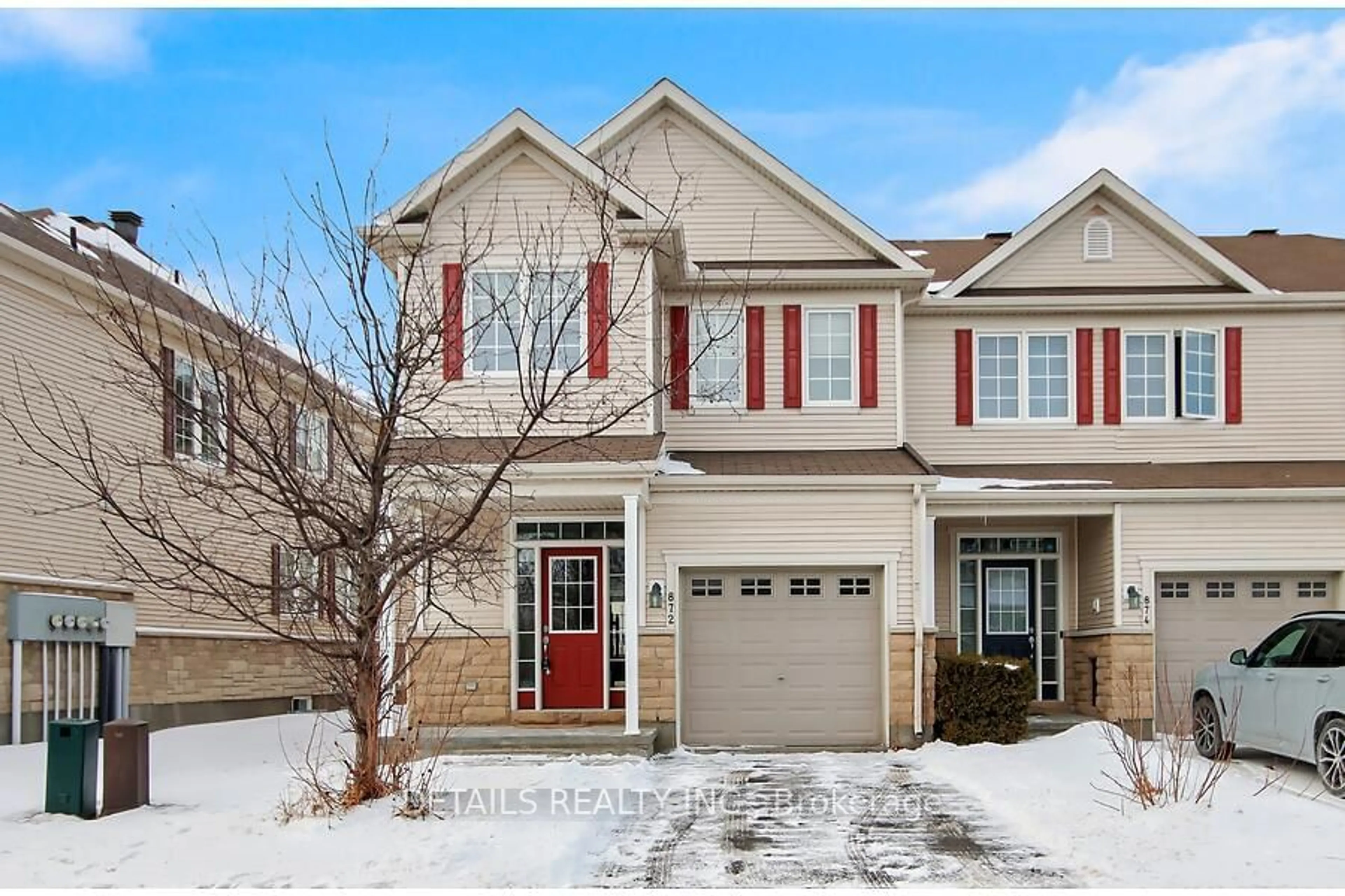 Home with brick exterior material, street for 872 Kennacraig, Barrhaven Ontario K2J 5T5