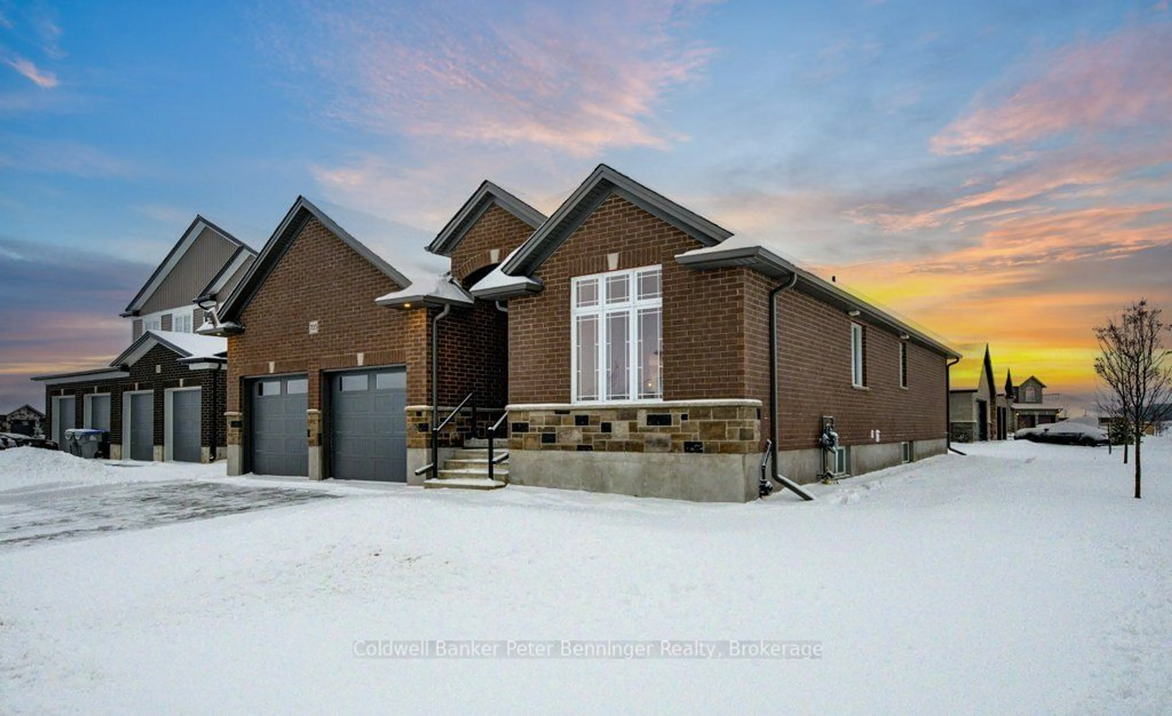 Home with brick exterior material, street for 705 Hollinger Dr, North Perth Ontario N4W 3V2
