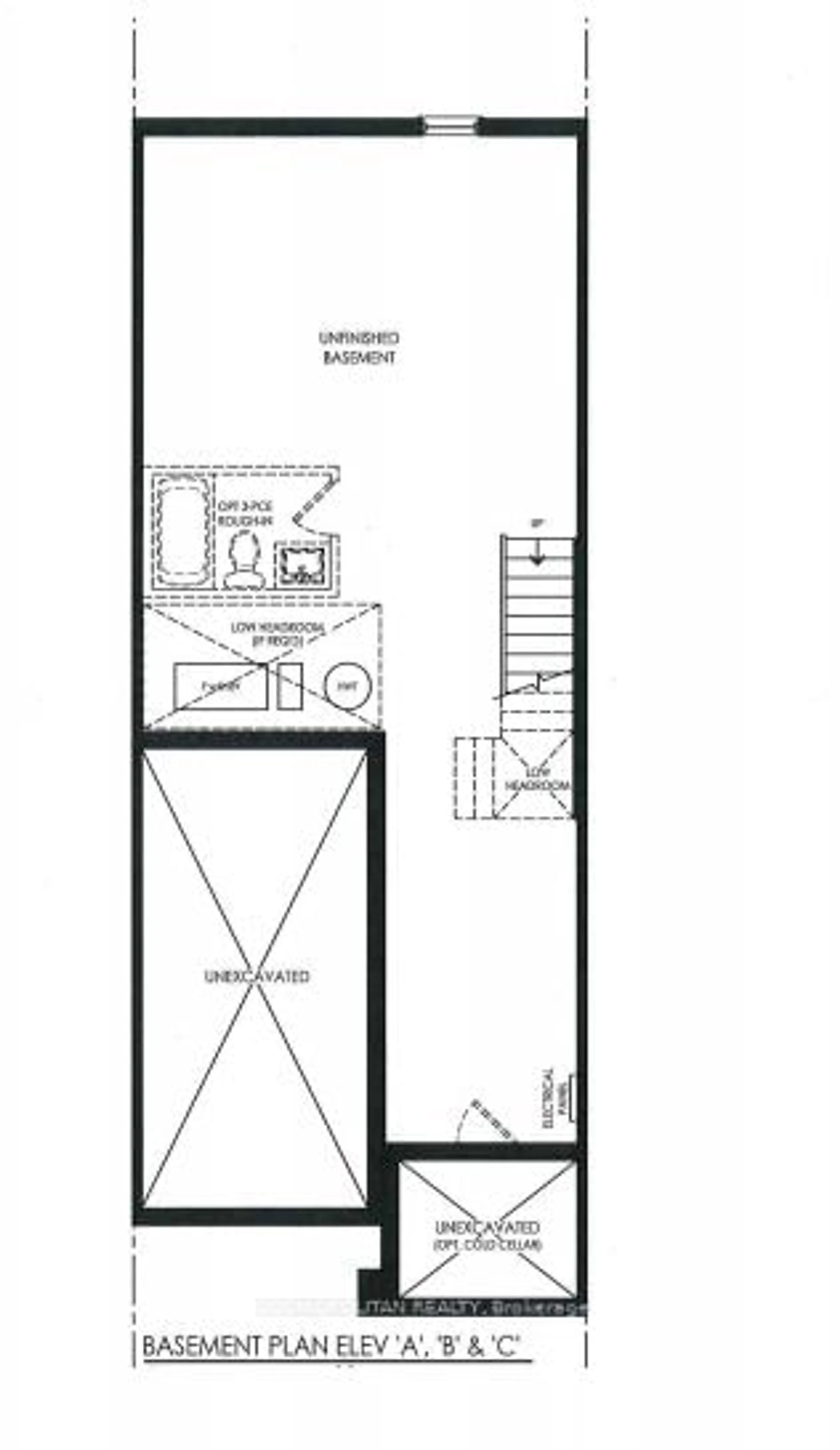 Floor plan for BLK212-3 , 5507 10 Line #BLK212-3, Erin Ontario N0B 1T0