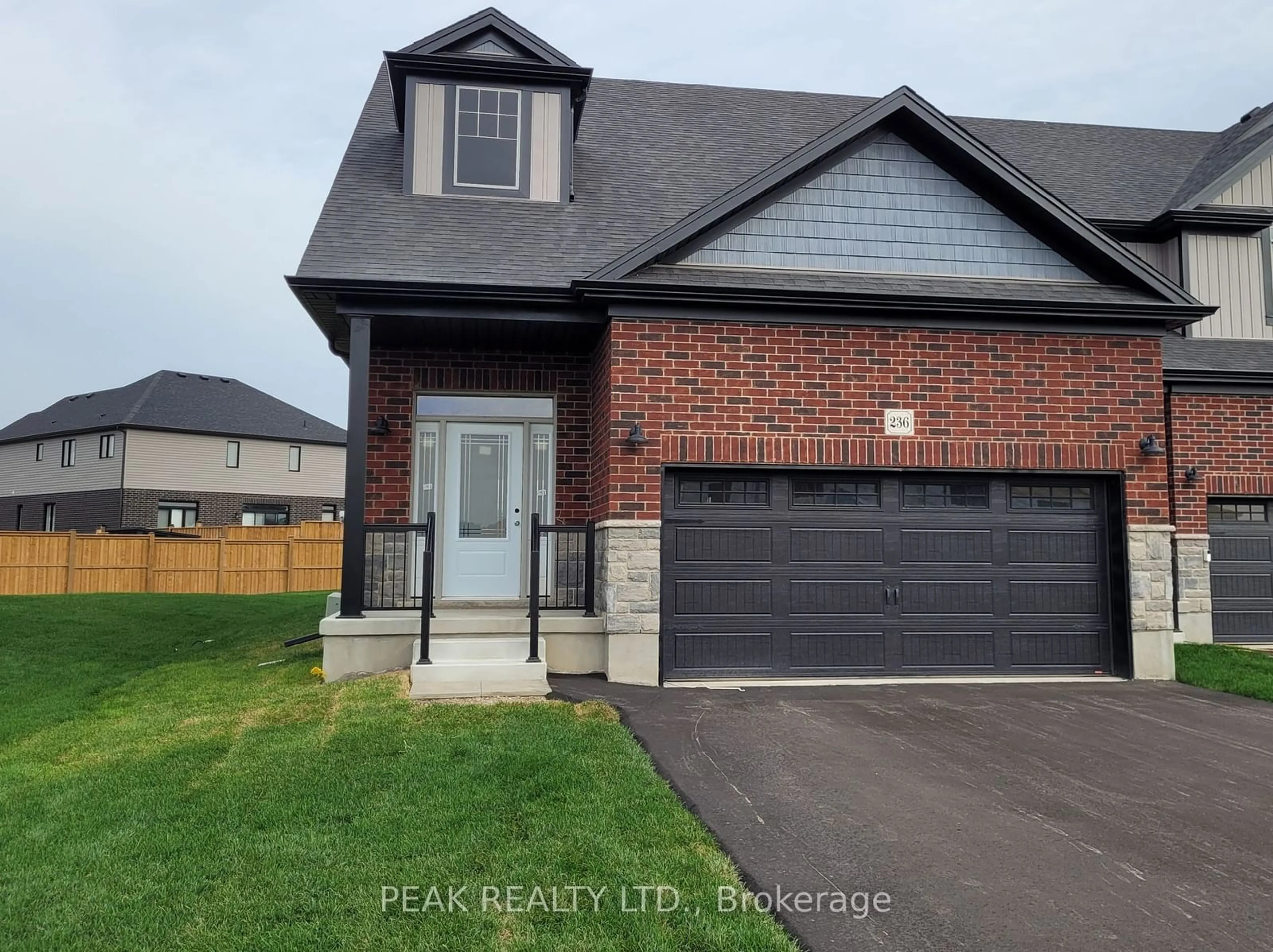 Home with brick exterior material, street for 236 Applewood St, Blandford-Blenheim Ontario N0J 1S0