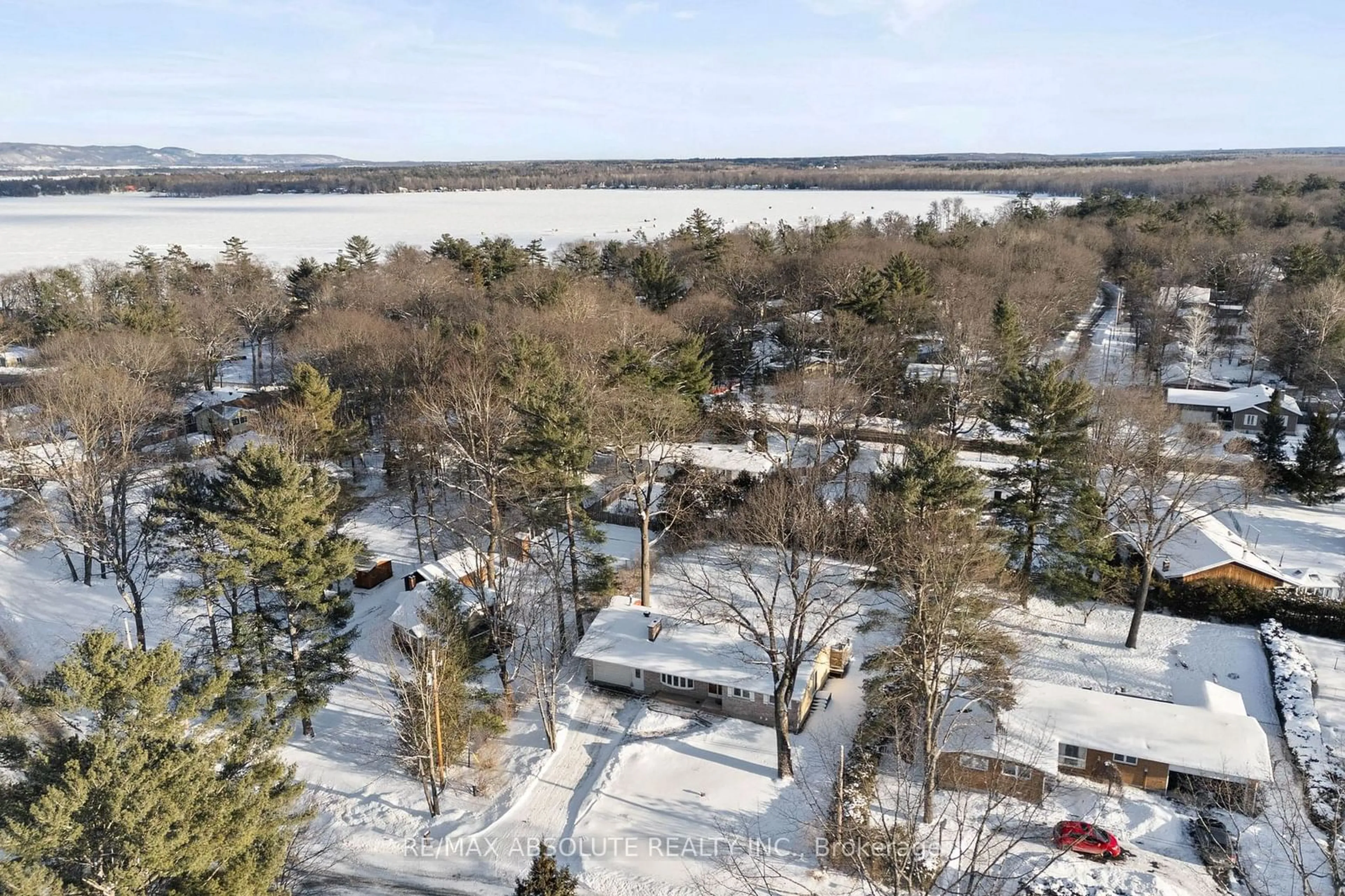 A pic from outside/outdoor area/front of a property/back of a property/a pic from drone, water/lake/river/ocean view for 118 Resthaven Ave, Constance Bay - Dunrobin - Kilmaurs - Woodlawn Ontario K0A 3M0