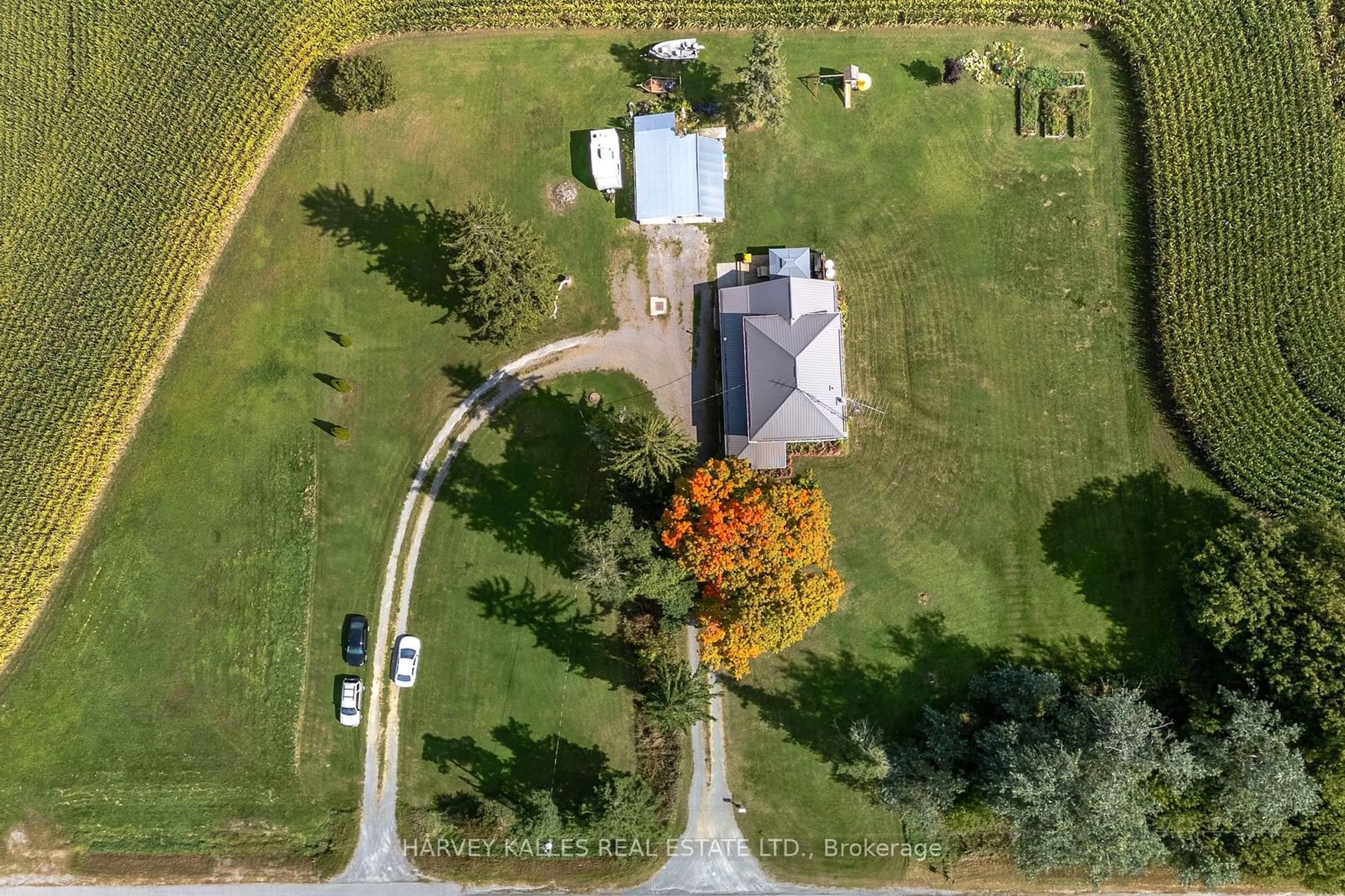 A pic from outside/outdoor area/front of a property/back of a property/a pic from drone, unknown for 52 County Road 18 Rd, Greater Napanee Ontario K7R 3K9