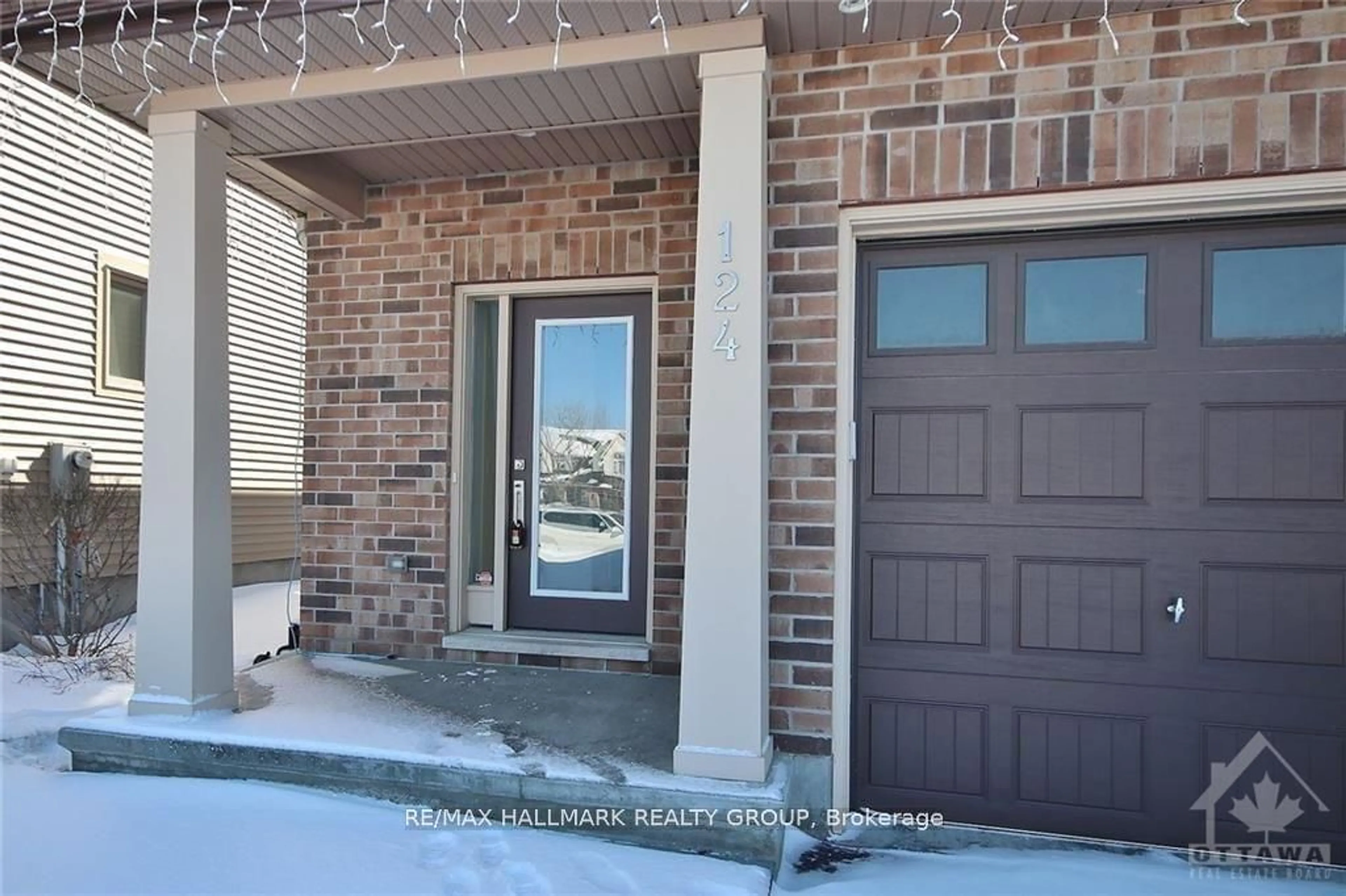 Home with brick exterior material, street for 124 Helen Rapp Way, Blossom Park - Airport and Area Ontario K1T 0N4