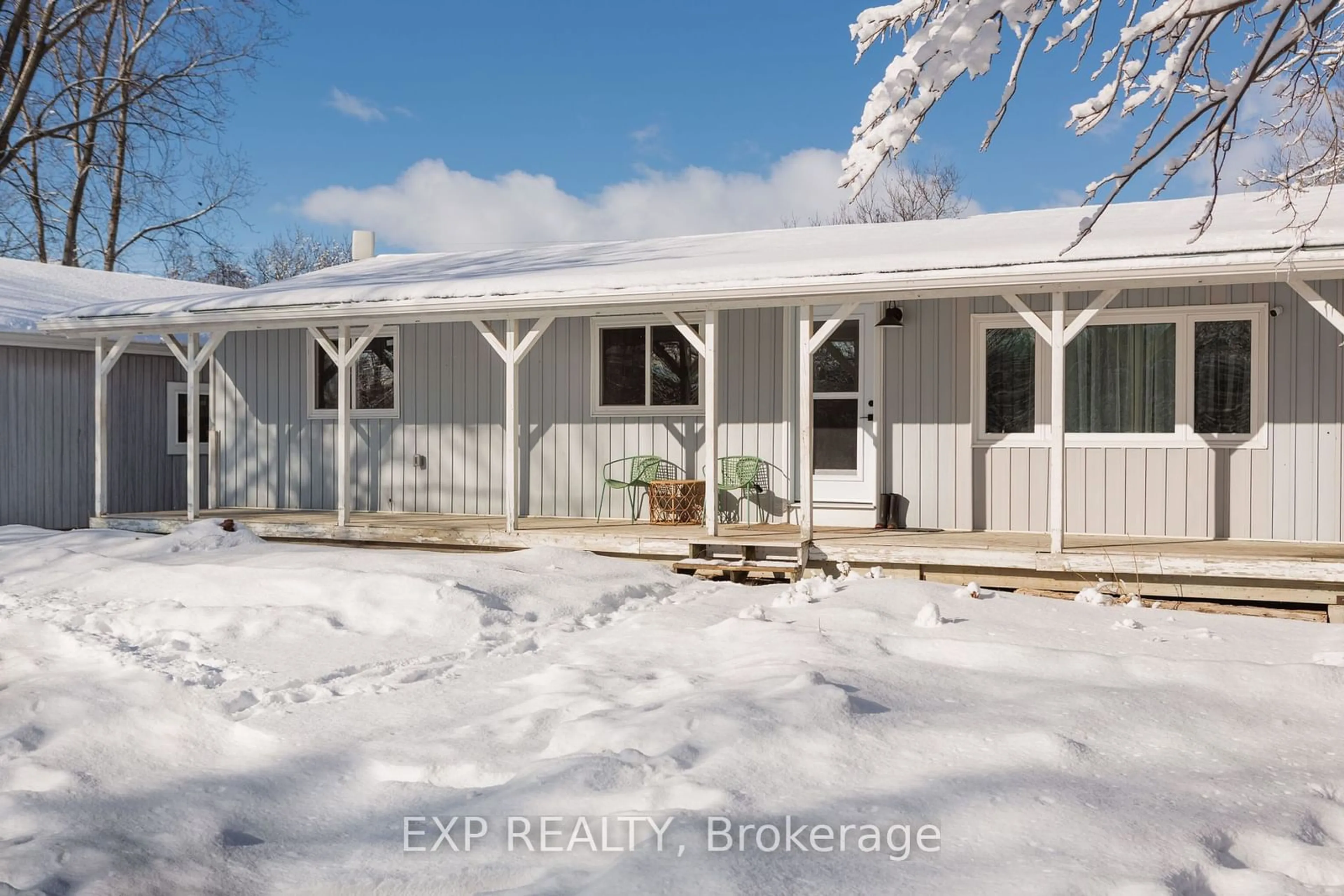 A pic from outside/outdoor area/front of a property/back of a property/a pic from drone, street for 825 County Road 8 Rd, Prince Edward County Ontario K0K 2T0