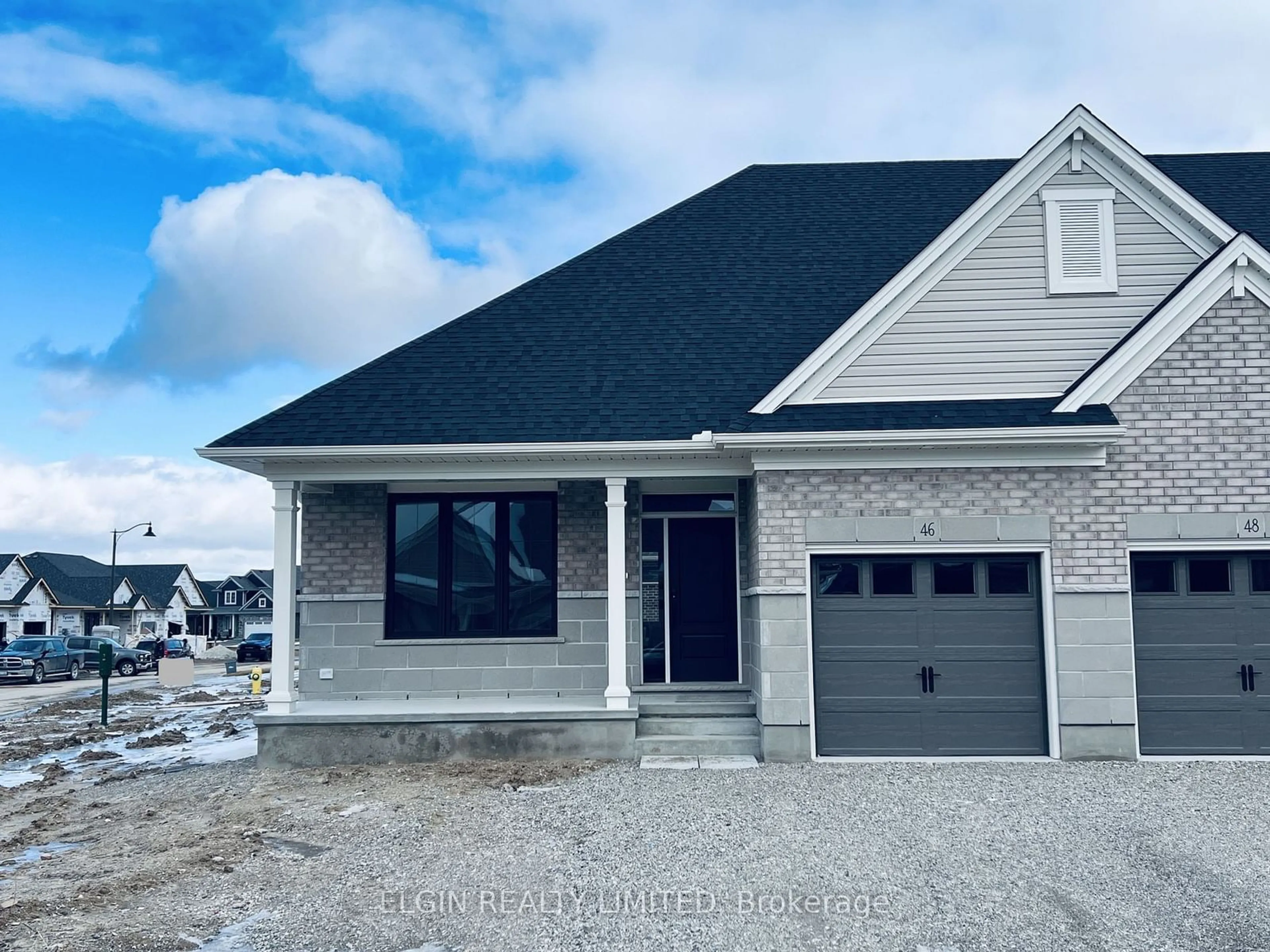 Home with brick exterior material, street for 46 Dunning Way, St. Thomas Ontario N5R 0P8