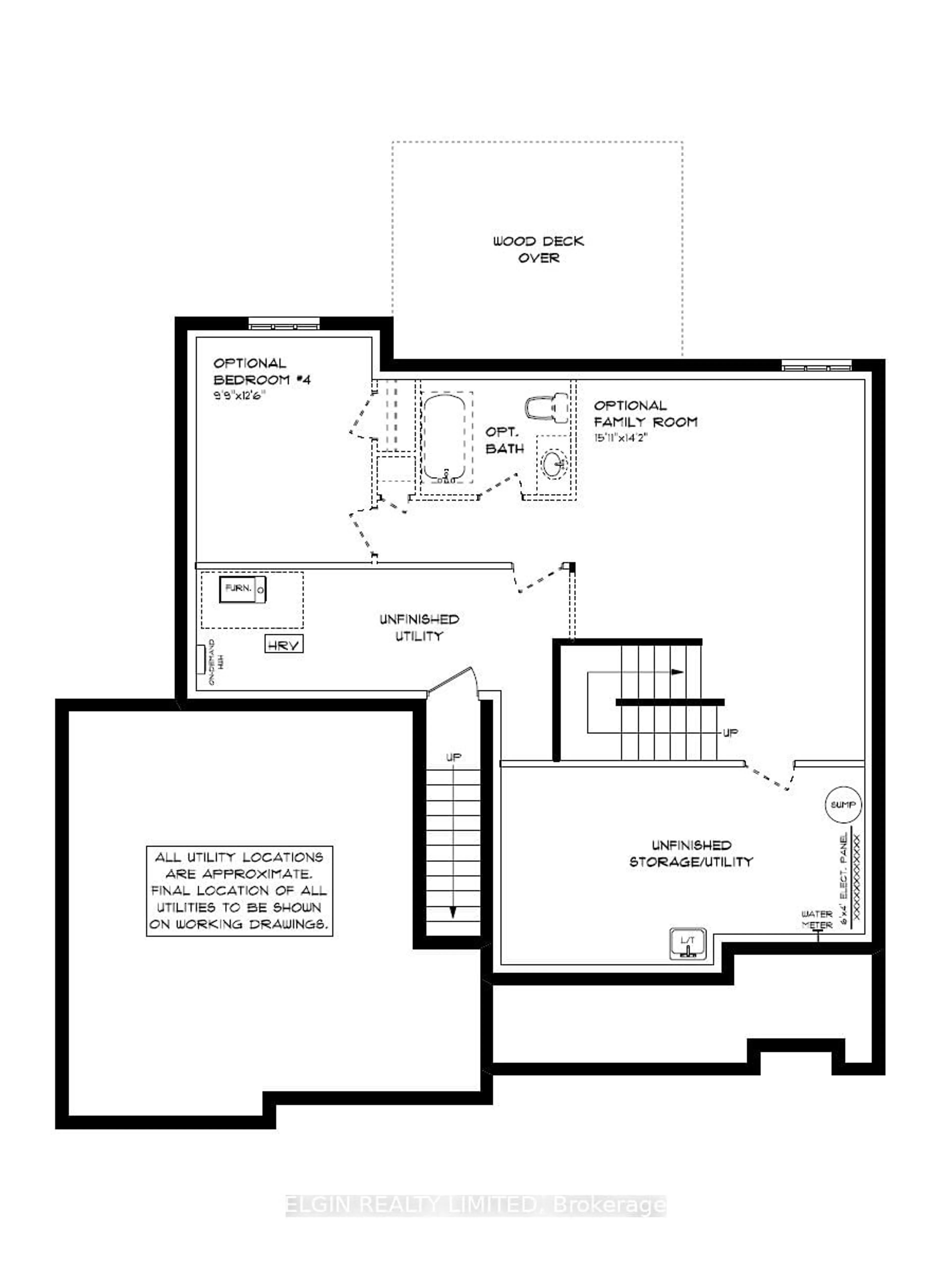 Floor plan for 4 Hartland Circ, St. Thomas Ontario N5R 0P2