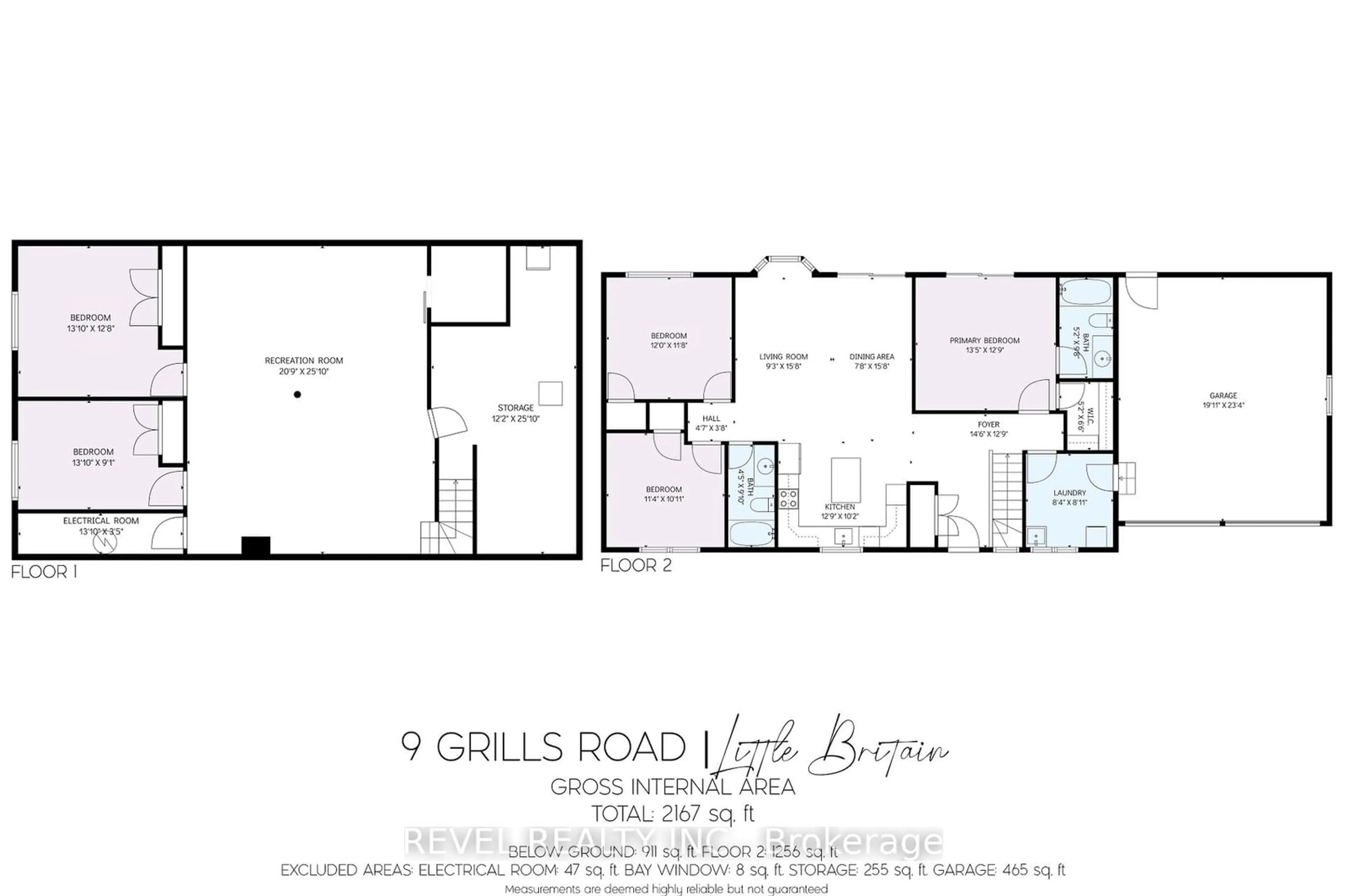 Floor plan for 9 Grills Rd, Kawartha Lakes Ontario K0M 2C0