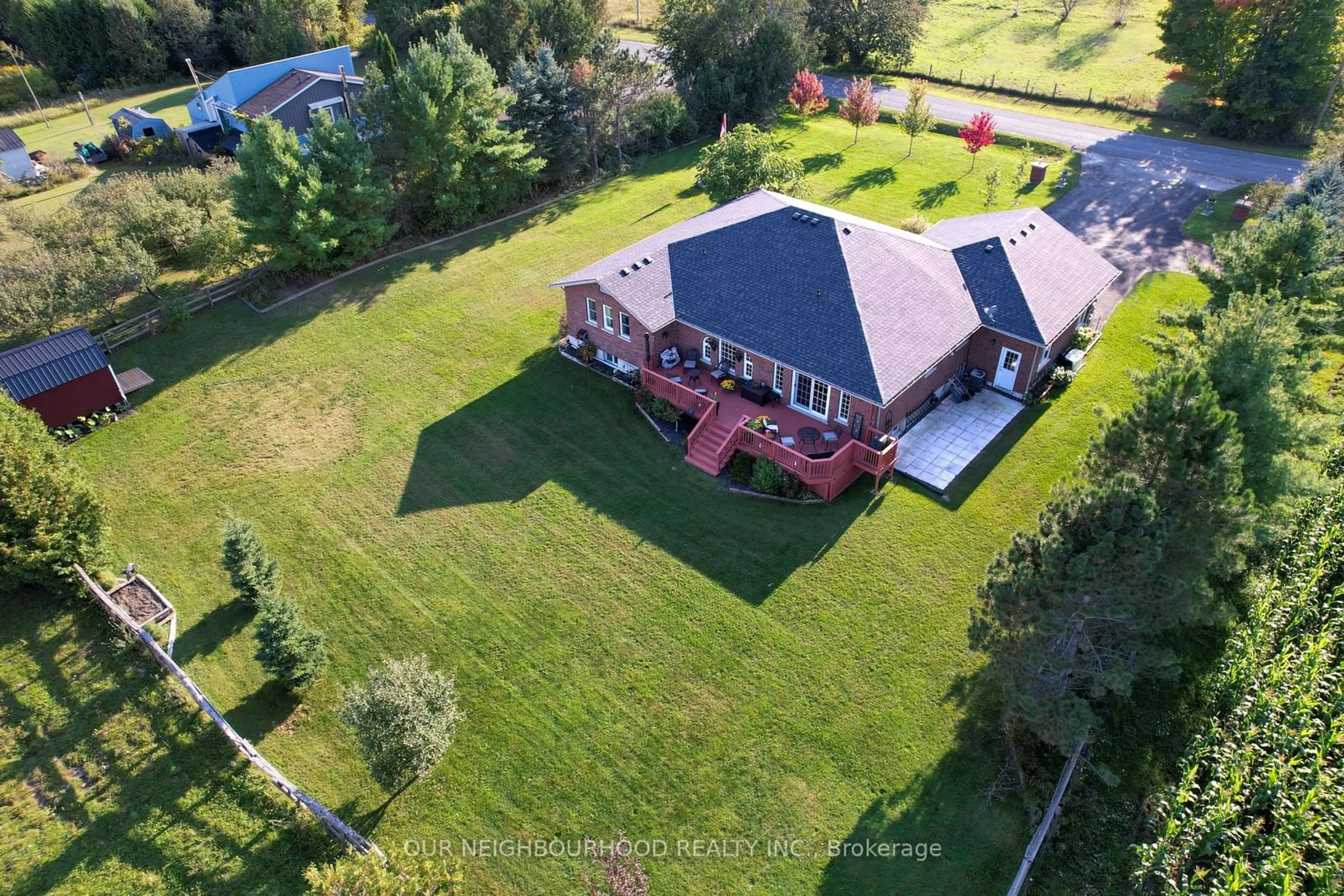 A pic from outside/outdoor area/front of a property/back of a property/a pic from drone, unknown for 2523 Asphodel 12th Line, Asphodel-Norwood Ontario K0L 2V0