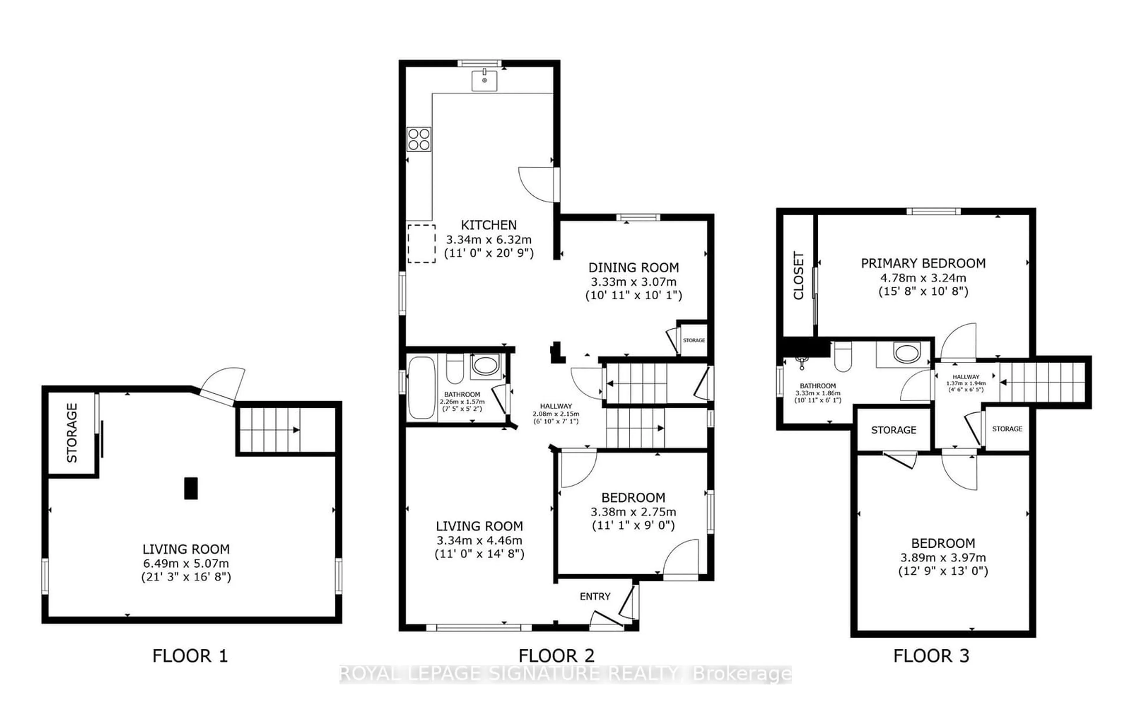 Floor plan for 273 East 37th St, Hamilton Ontario L8V 4B2