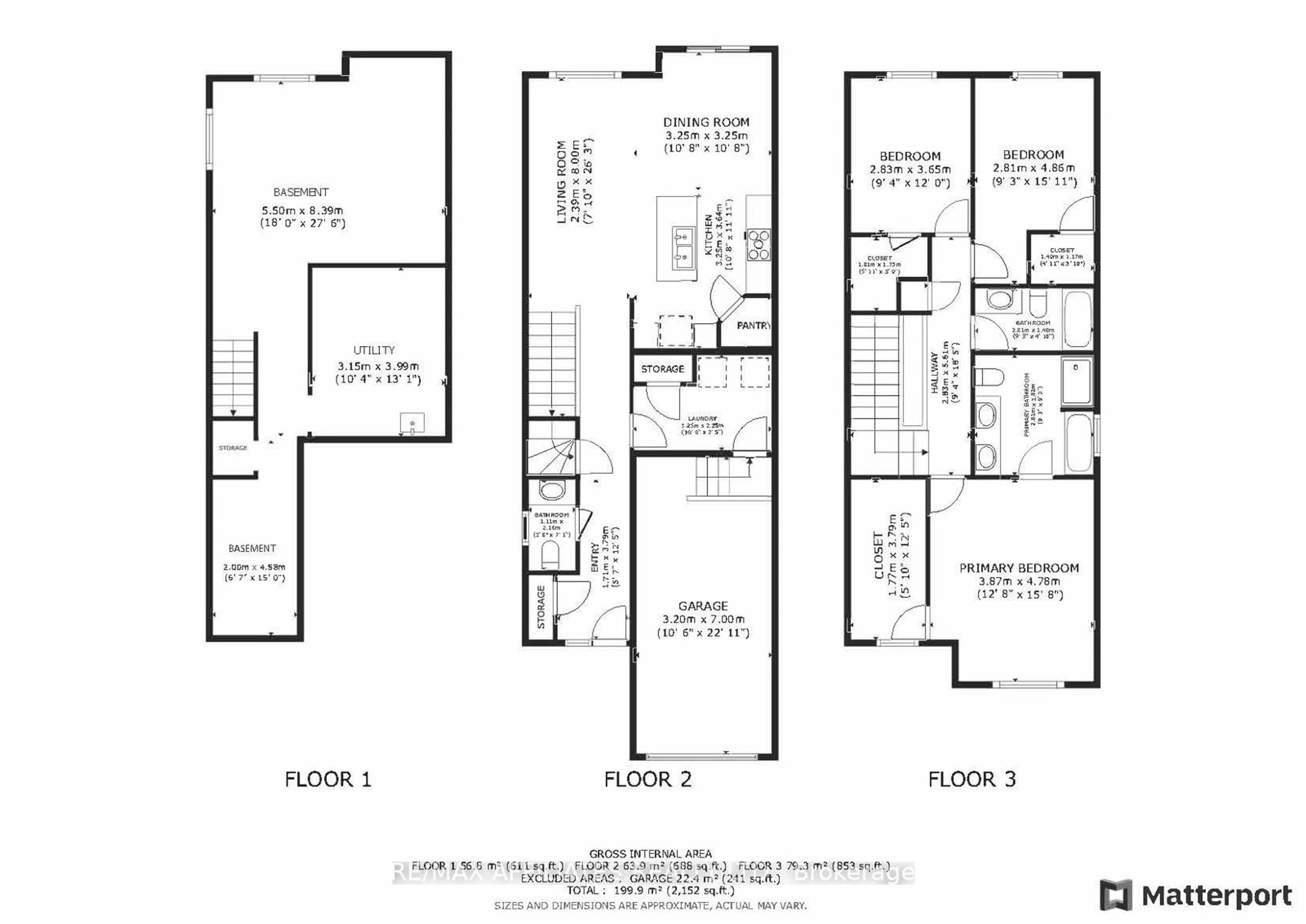 Floor plan for 1680 Brookedayle Ave, Kingston Ontario K7P 0T1