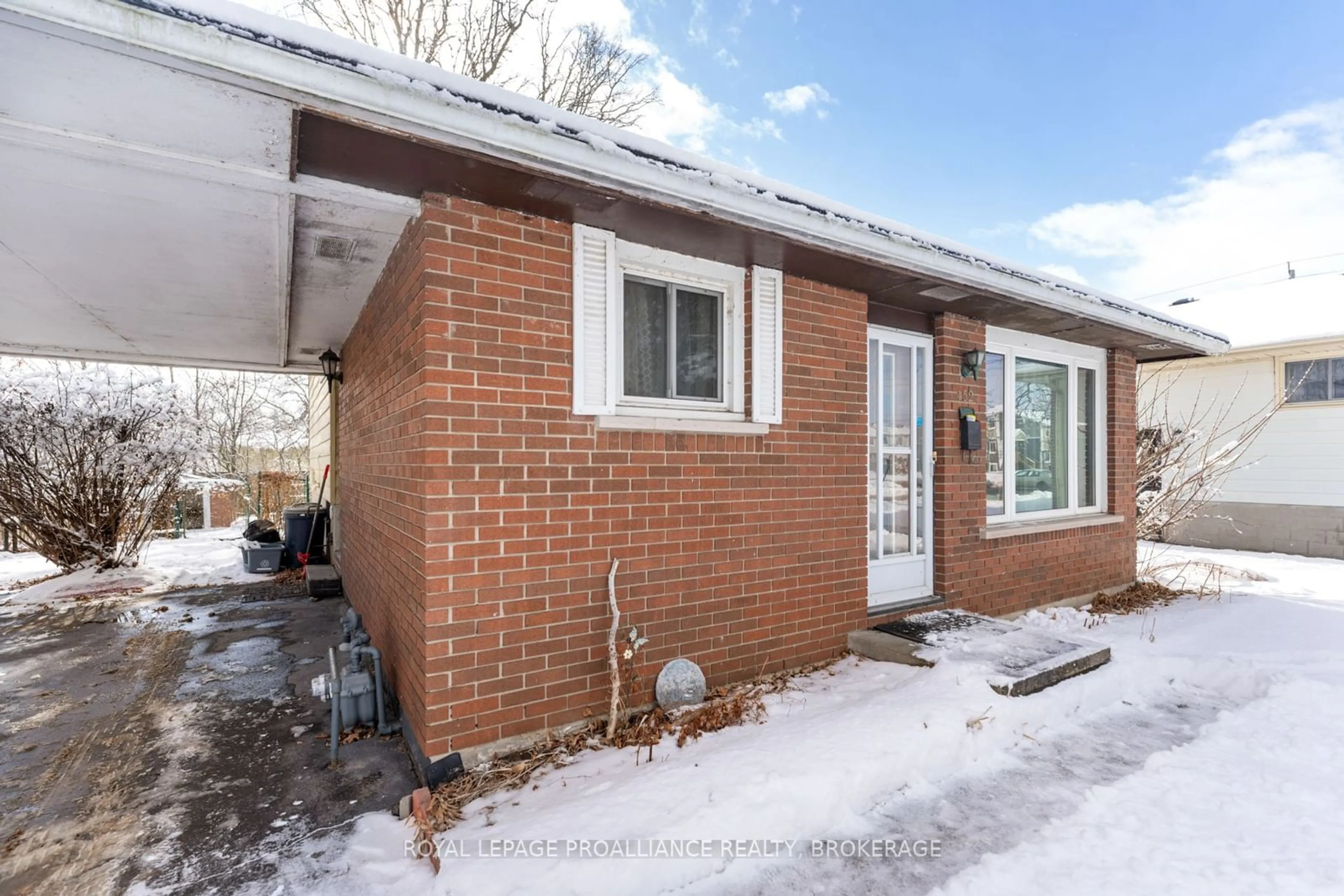 Home with brick exterior material, street for 152 Calderwood Dr, Kingston Ontario K7M 6M3