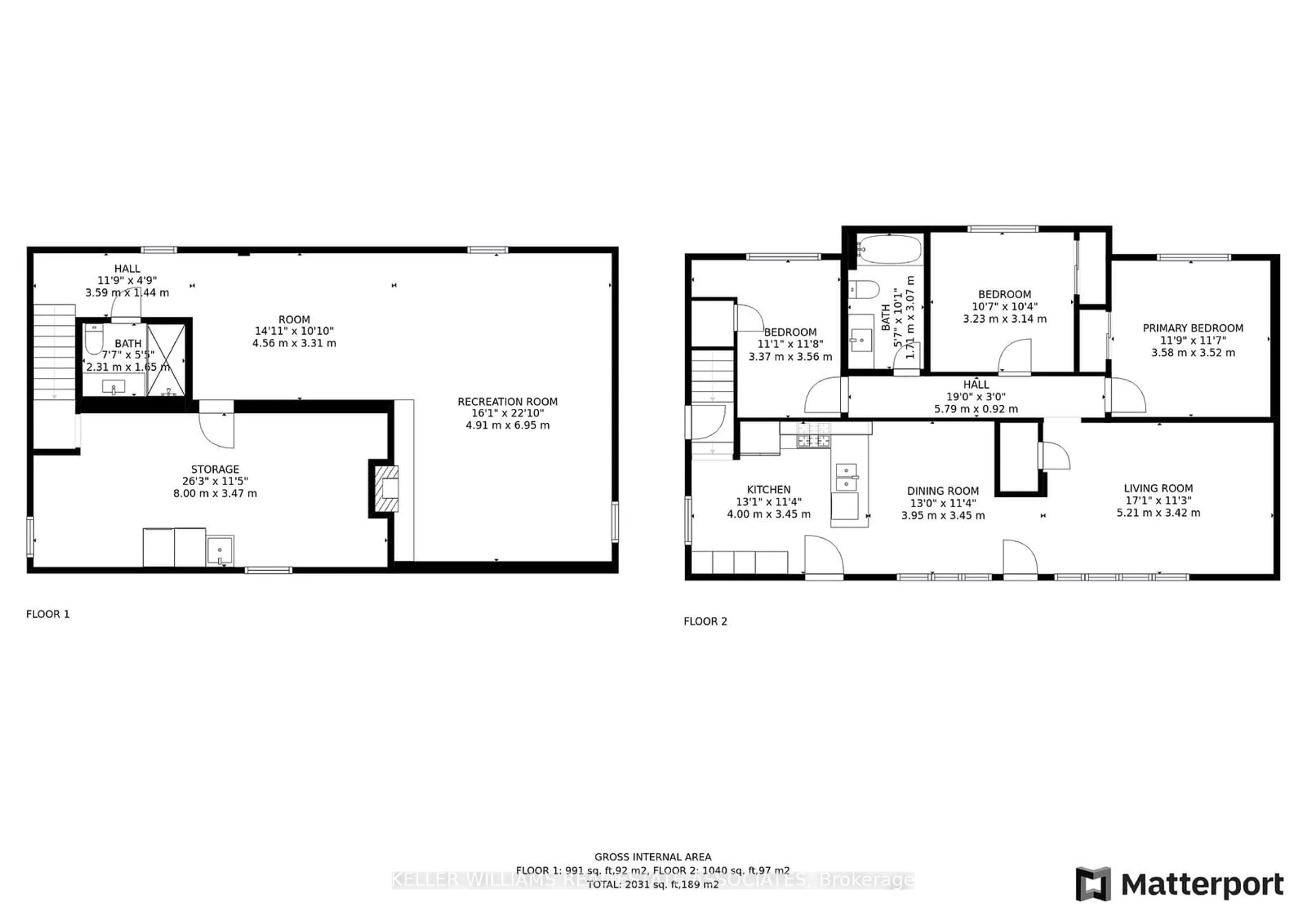 Floor plan for 43 Alexander Ave, Cambridge Ontario N1R 5K5