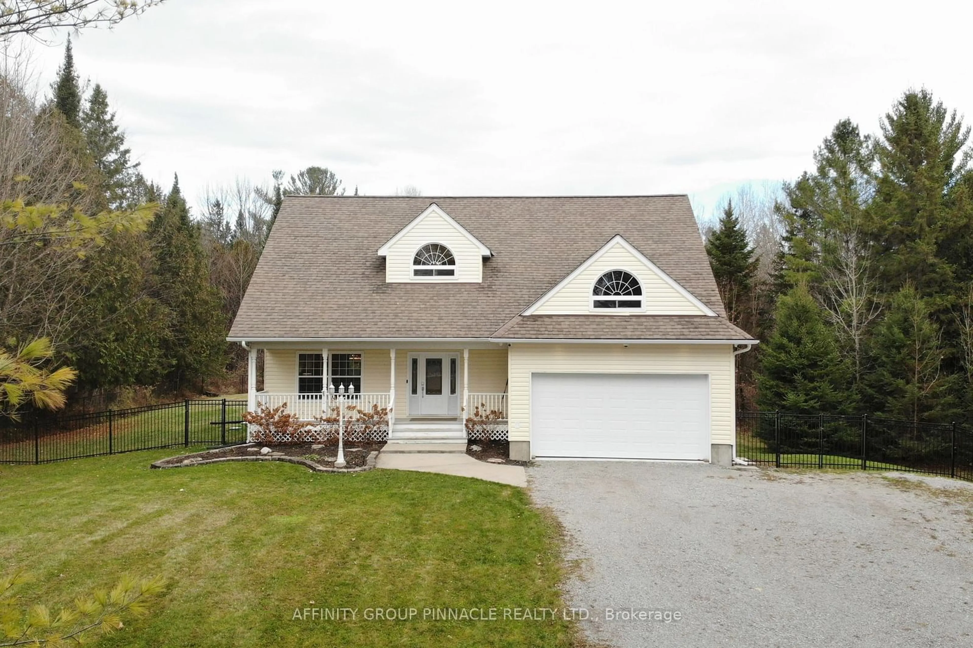 A pic from outside/outdoor area/front of a property/back of a property/a pic from drone, street for 1252 North Bay Dr, Kawartha Lakes Ontario K0M 2B0