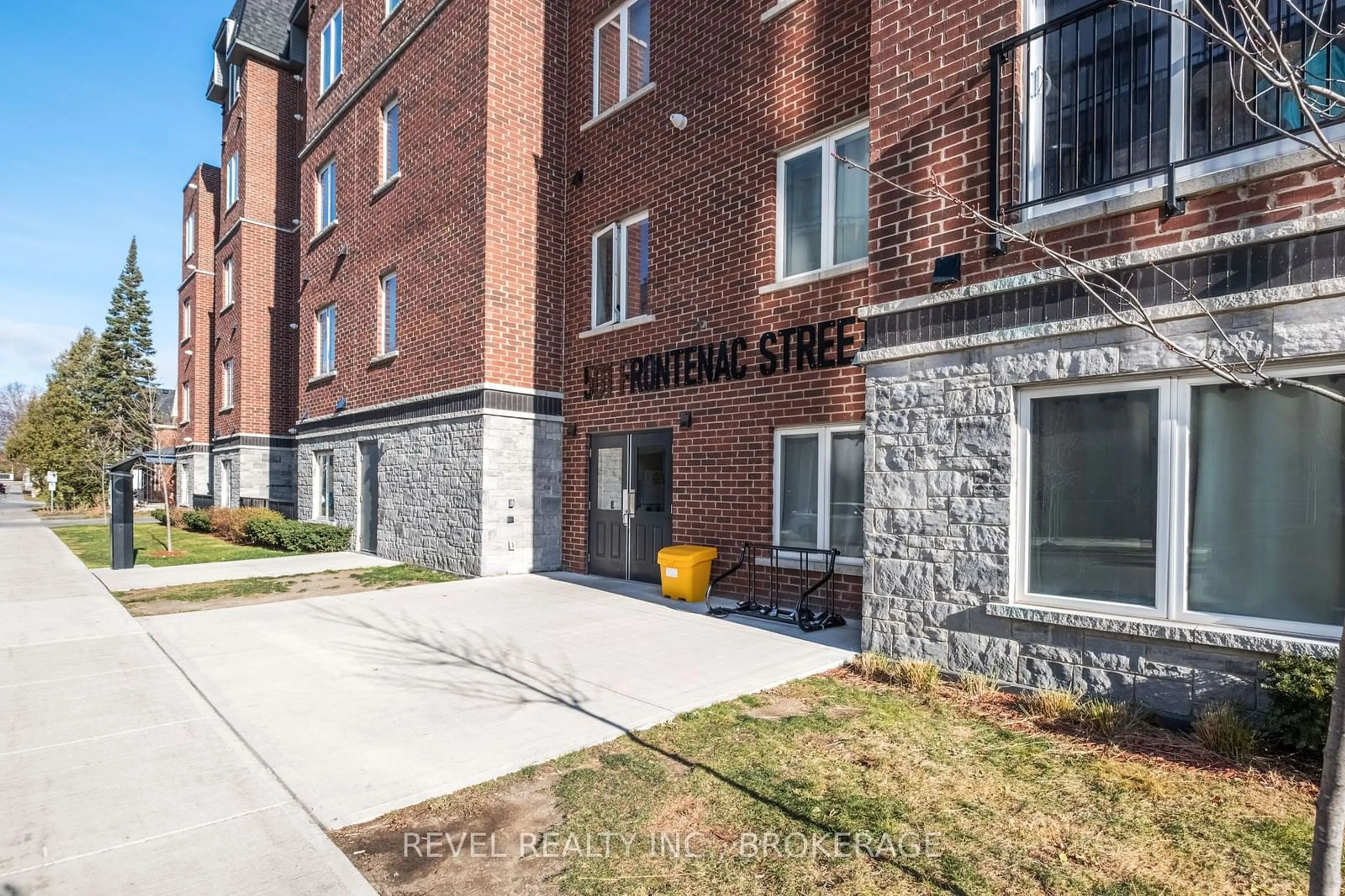 Home with brick exterior material, street for 501 Frontenac St #117, Kingston Ontario K7K 4L9