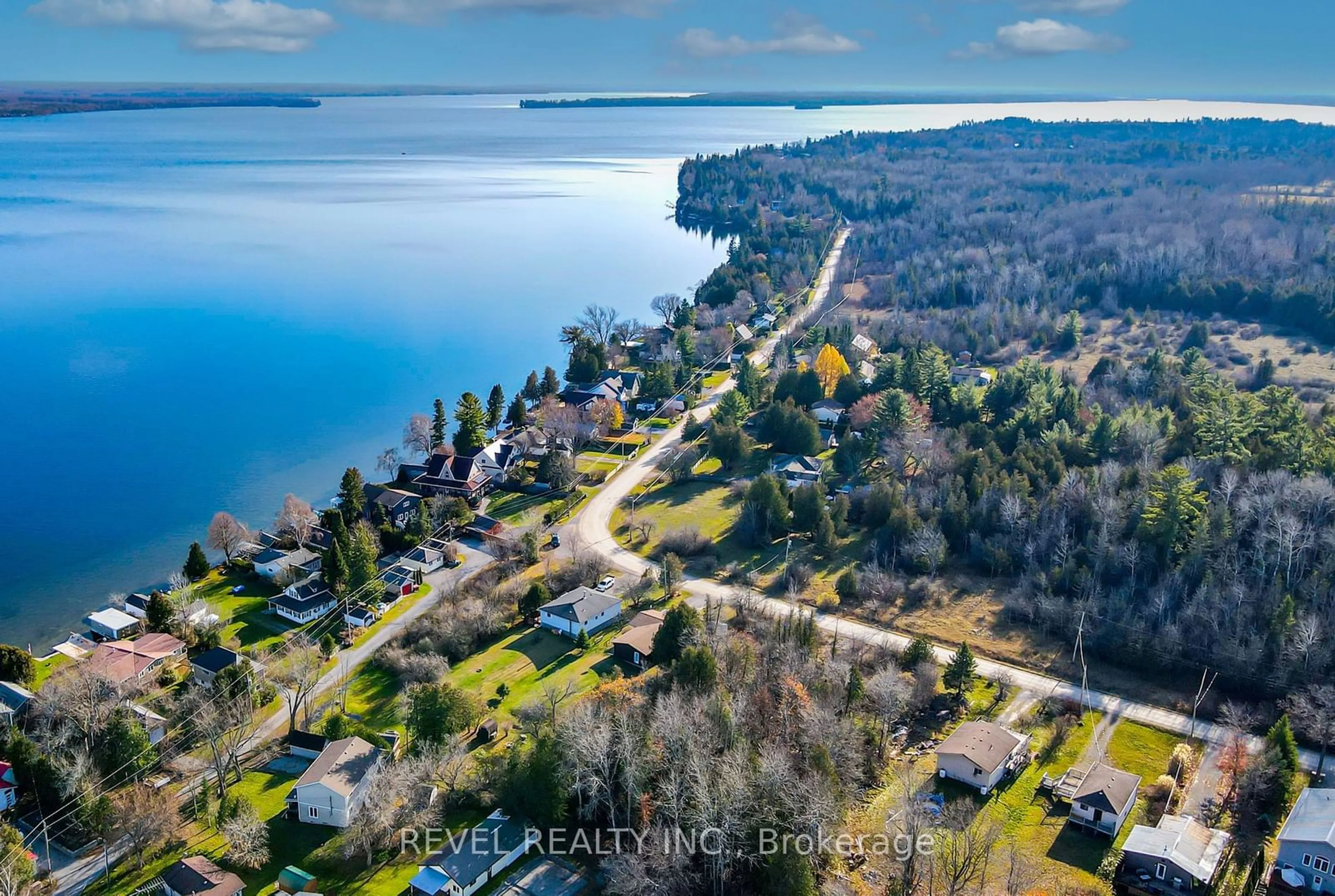 A pic from outside/outdoor area/front of a property/back of a property/a pic from drone, water/lake/river/ocean view for 25 Lakeview Cottage Rd, Kawartha Lakes Ontario K0M 2B0