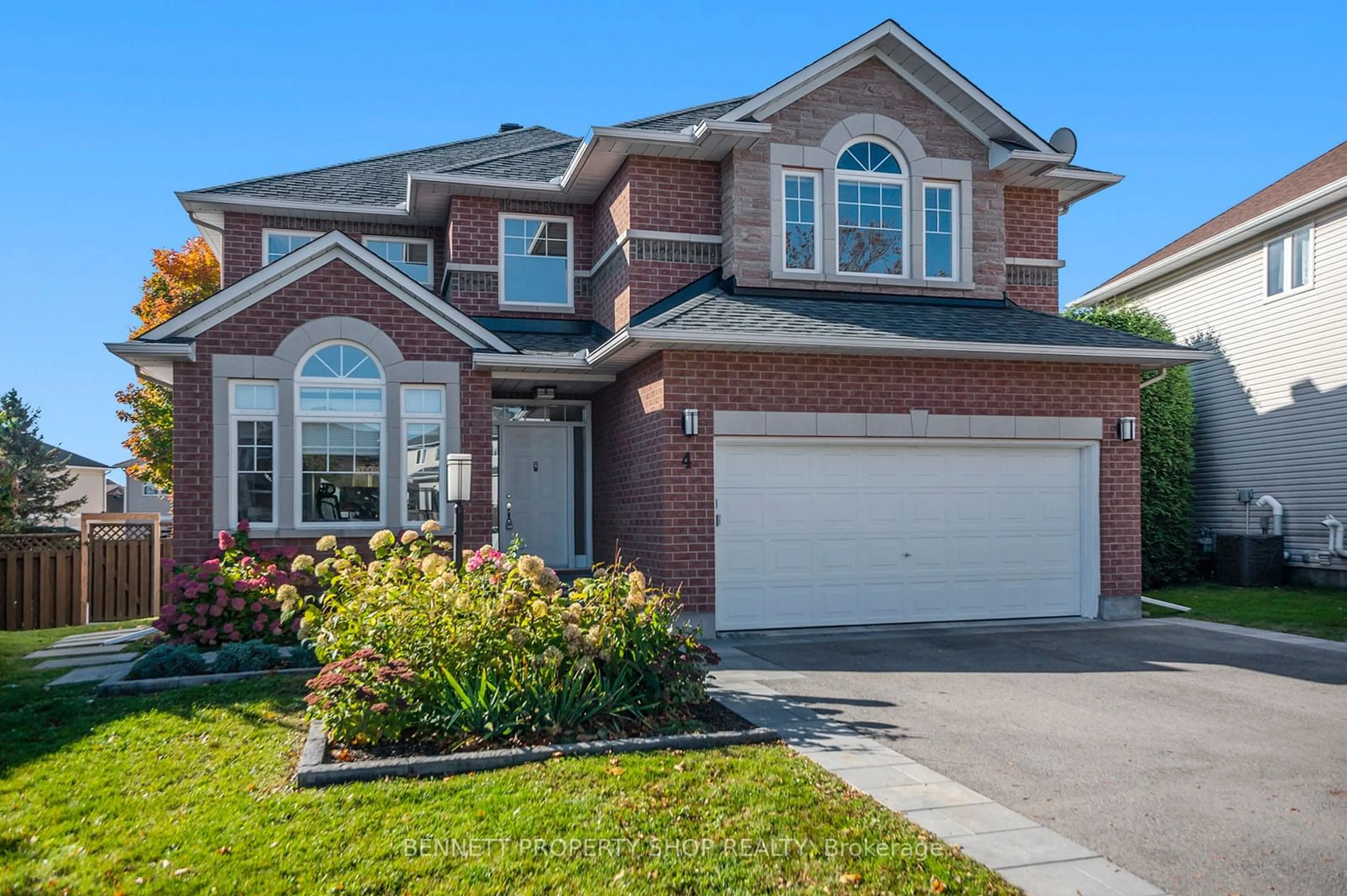 Home with brick exterior material, street for 4 Wheatley Crt, Kanata Ontario K2M 2V5