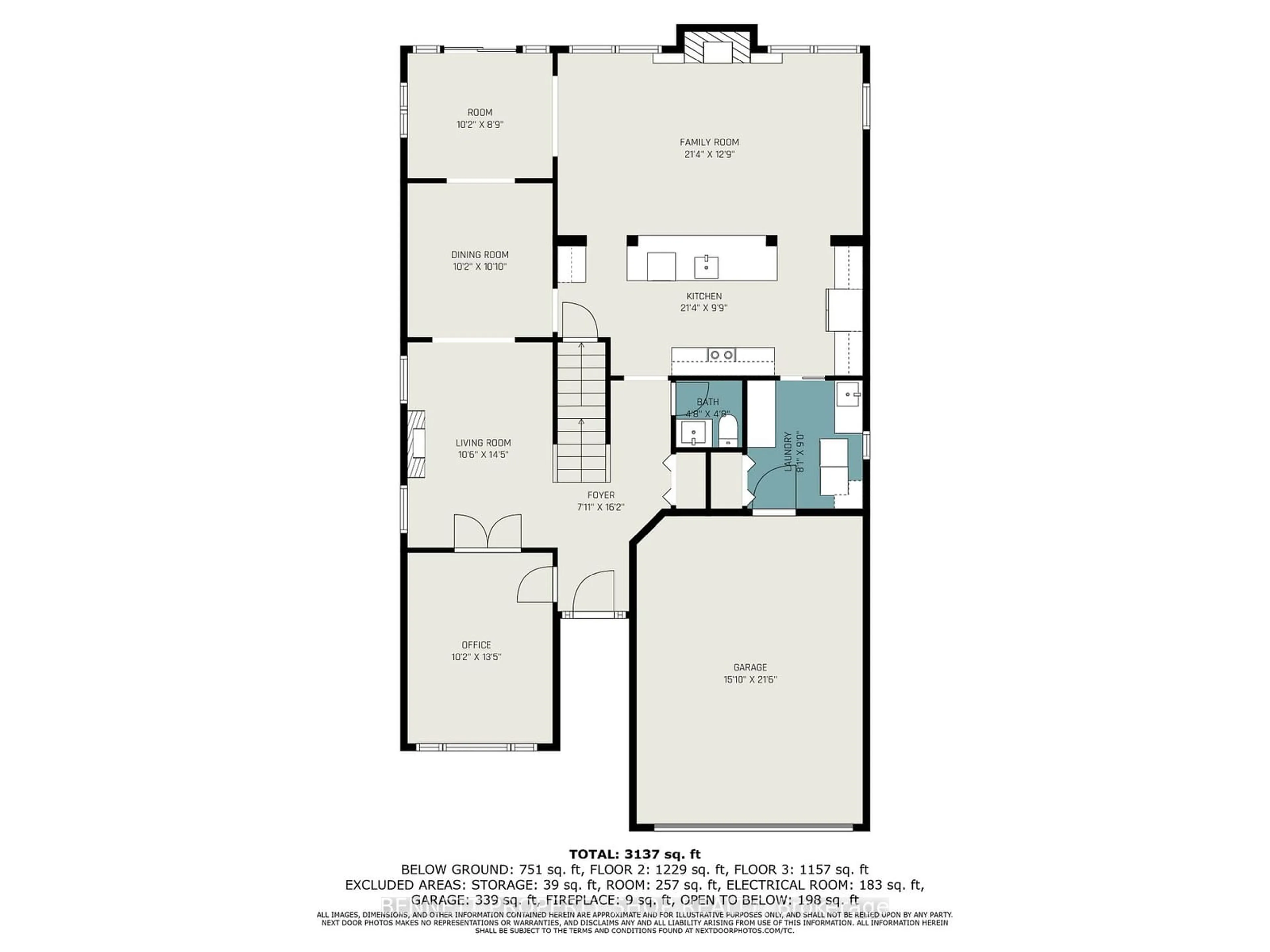 Floor plan for 4 Wheatley Crt, Kanata Ontario K2M 2V5