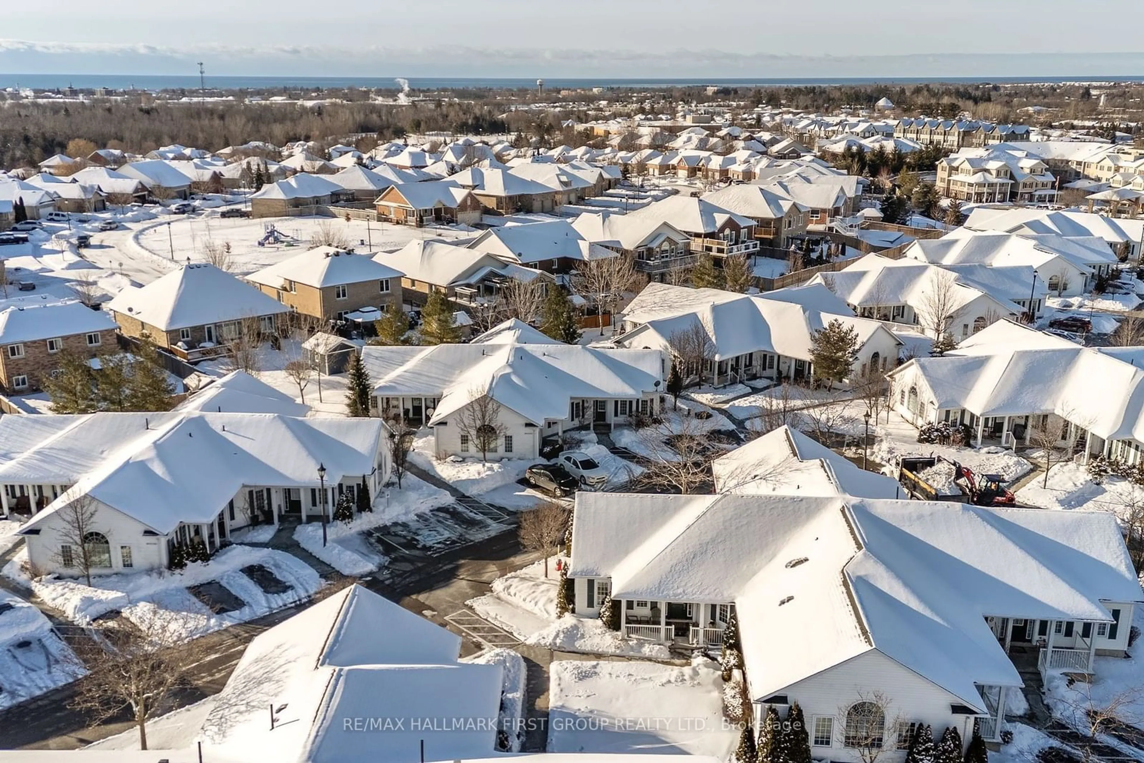 A pic from outside/outdoor area/front of a property/back of a property/a pic from drone, street for 325 Densmore Rd #1203, Cobourg Ontario K9A 0E4