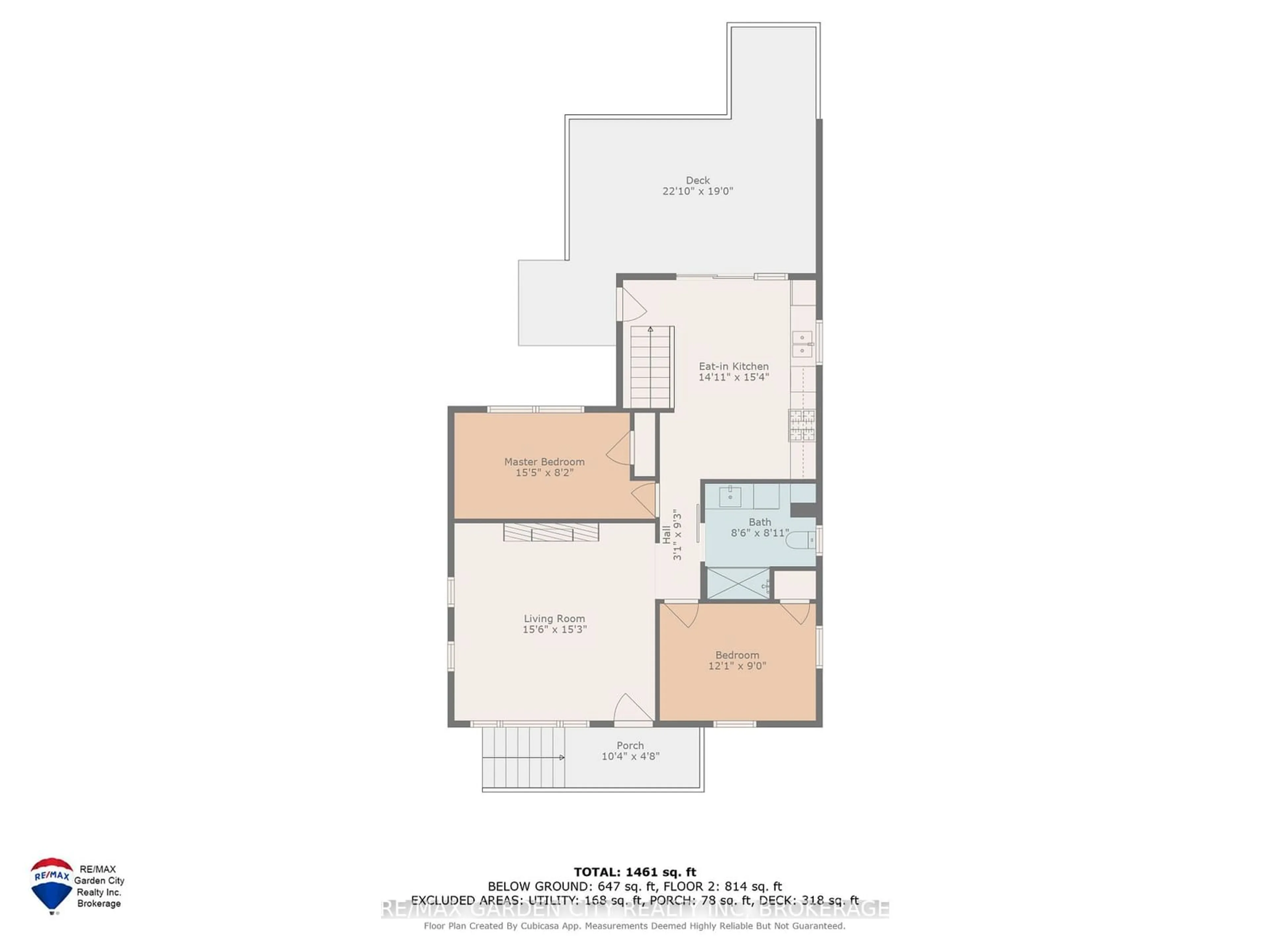 Floor plan for 68 Carlton St, St. Catharines Ontario L2R 1P8