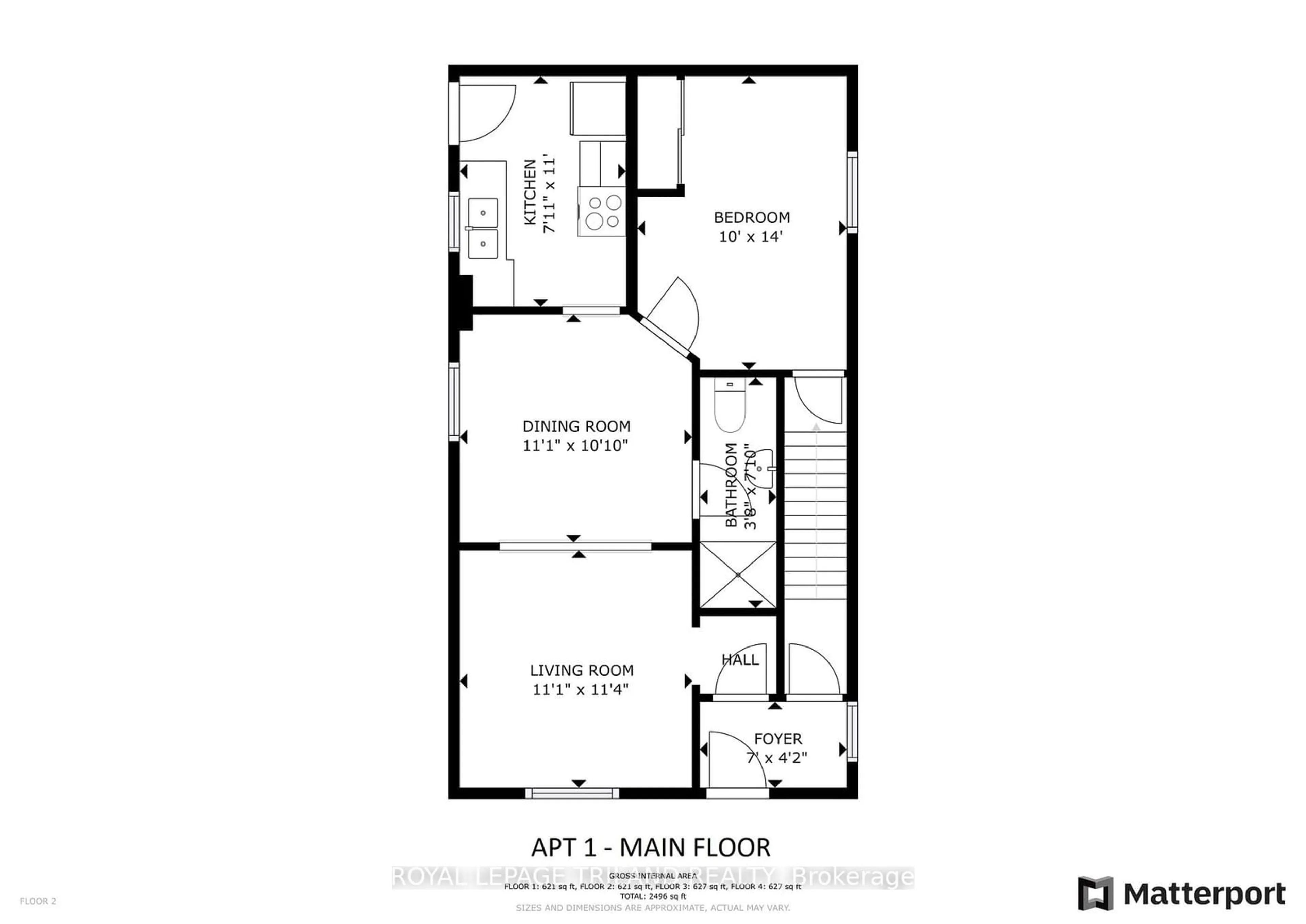 Floor plan for 8 METCALFE St, St. Thomas Ontario N5R 3J9