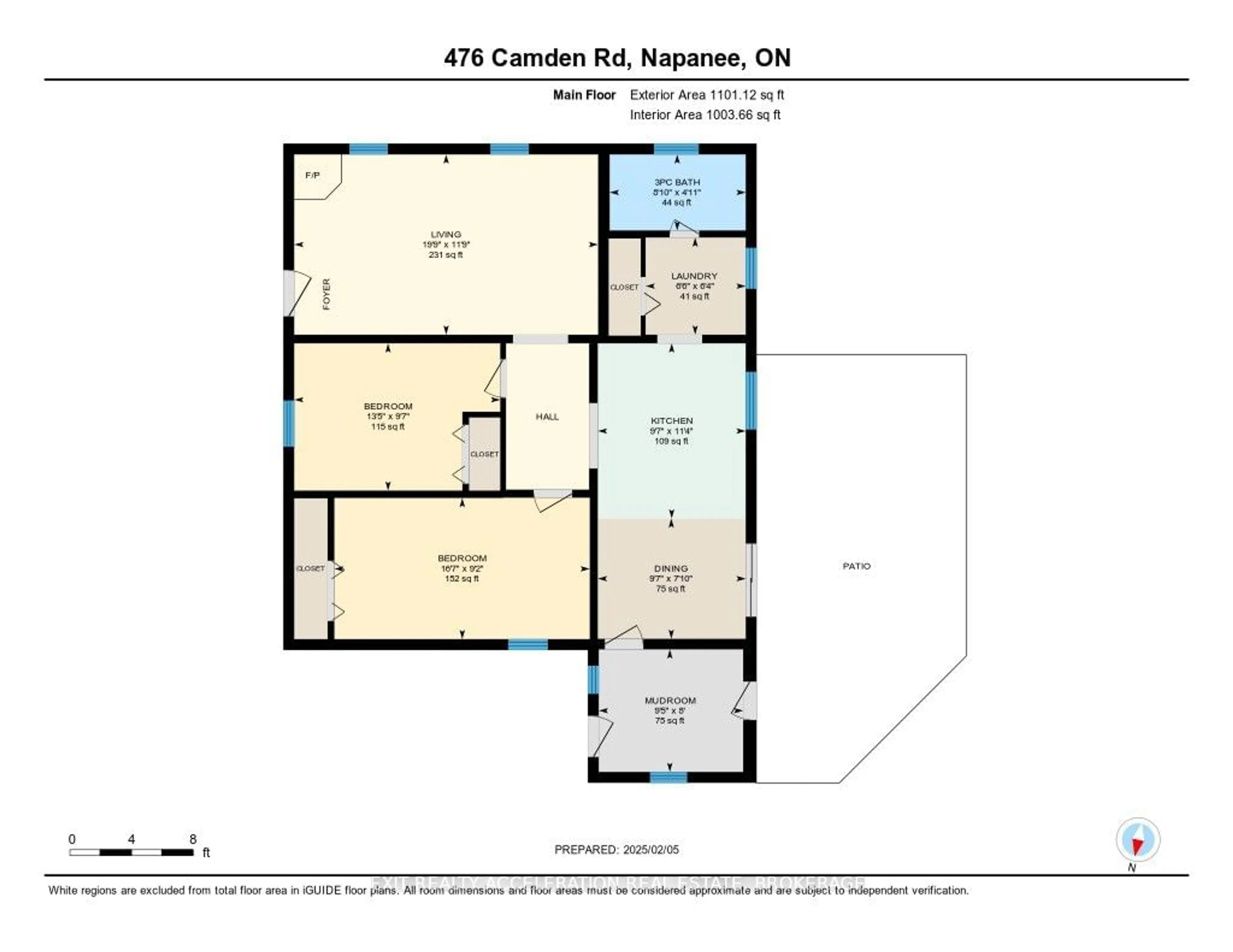 Floor plan for 476 Camden Rd, Greater Napanee Ontario K7R 1G1