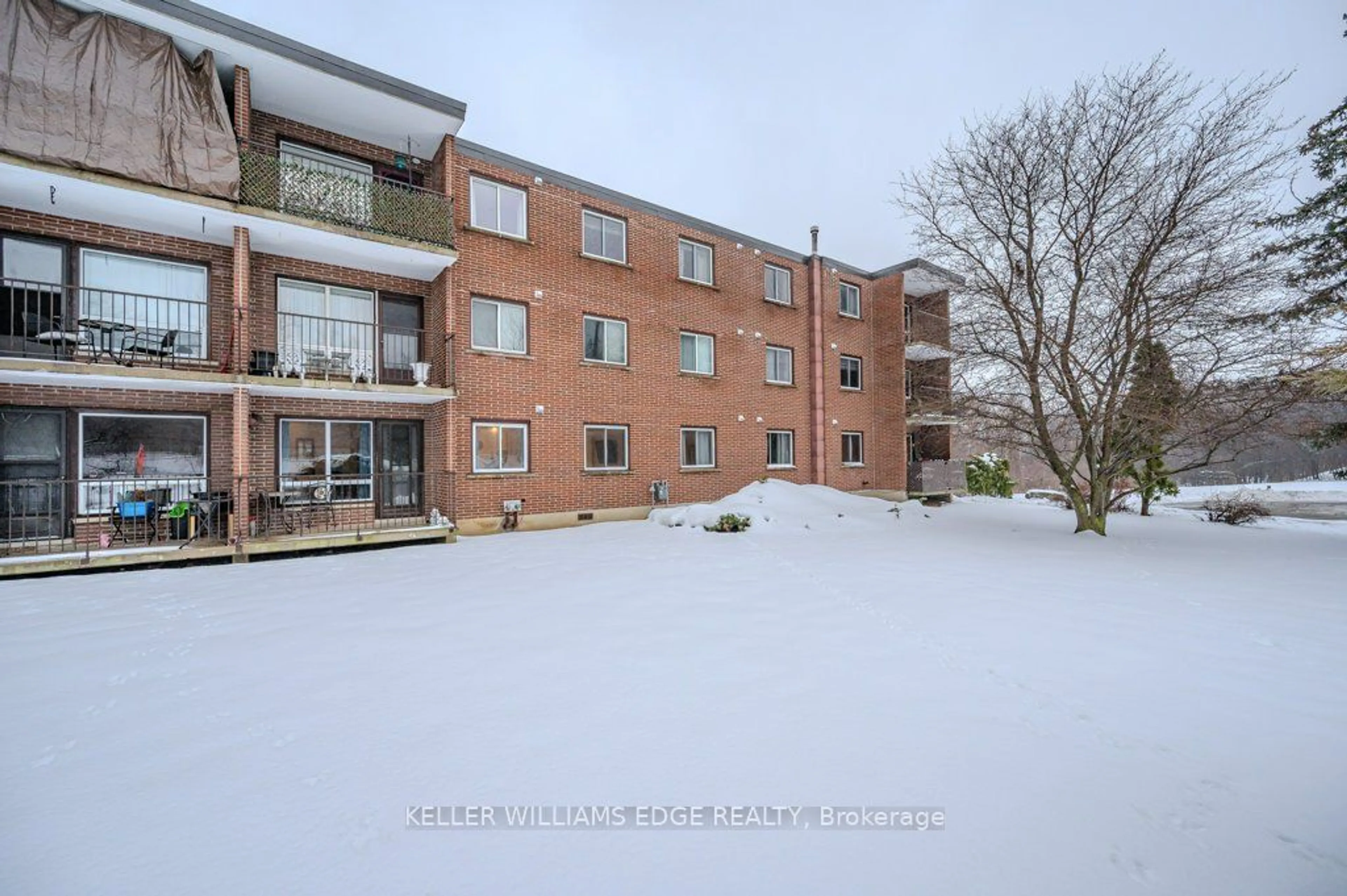 A pic from outside/outdoor area/front of a property/back of a property/a pic from drone, building for 4 Avalon Pl #107, Kitchener Ontario N2M 4N6