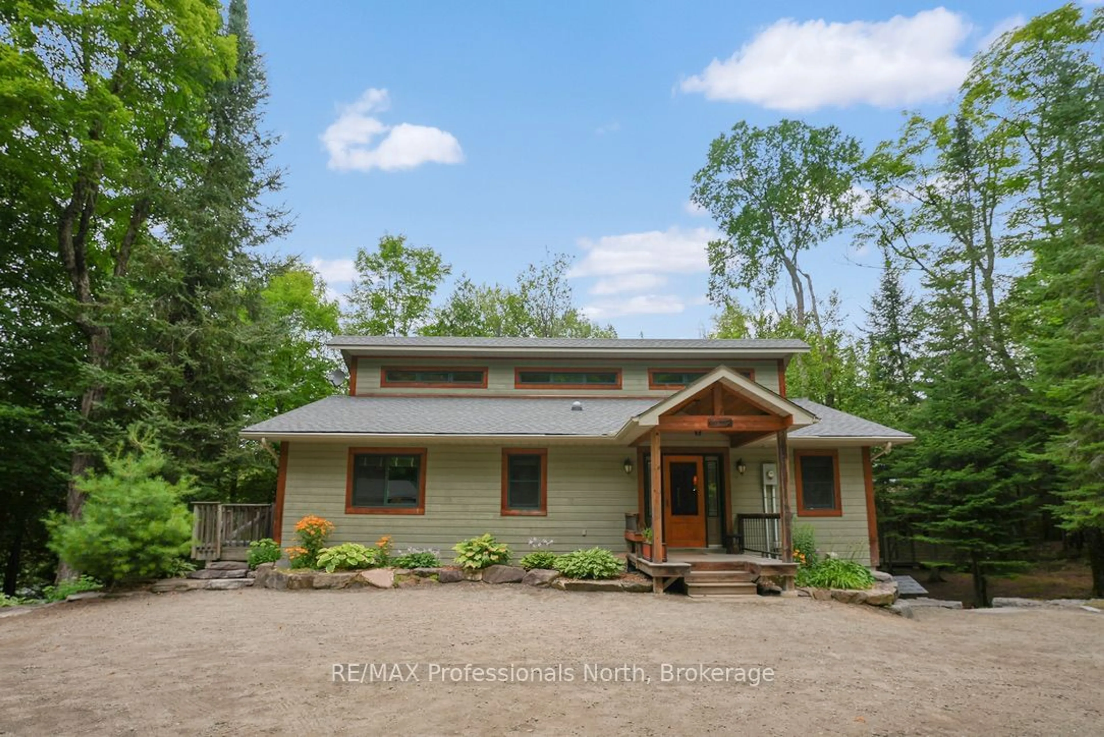 Home with vinyl exterior material, unknown for 2272 Minnicock Lake Rd, Highlands East Ontario K0M 1S0