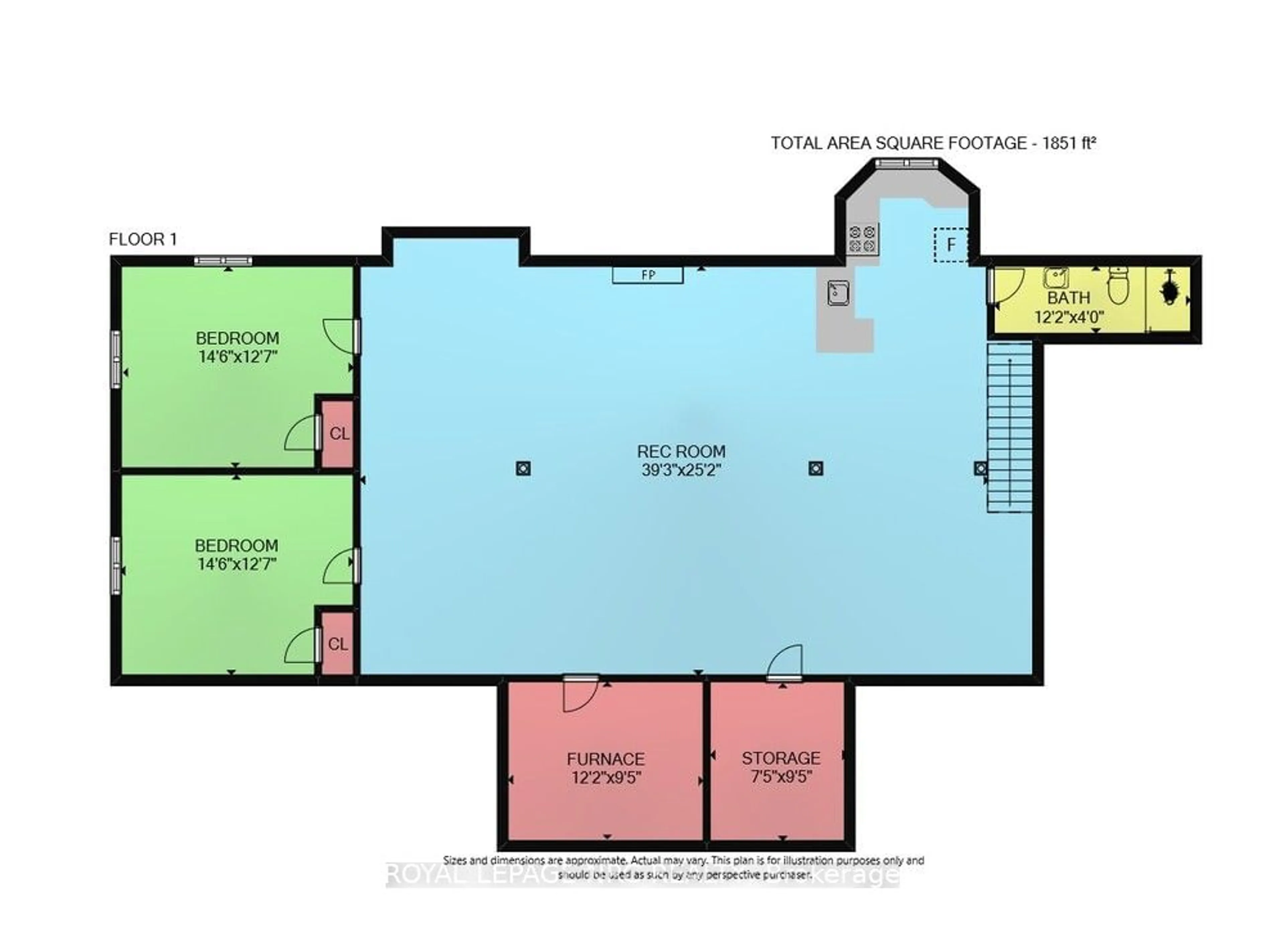 Floor plan for 2481 Meadow Crt, West Lincoln Ontario L0R 1Y0