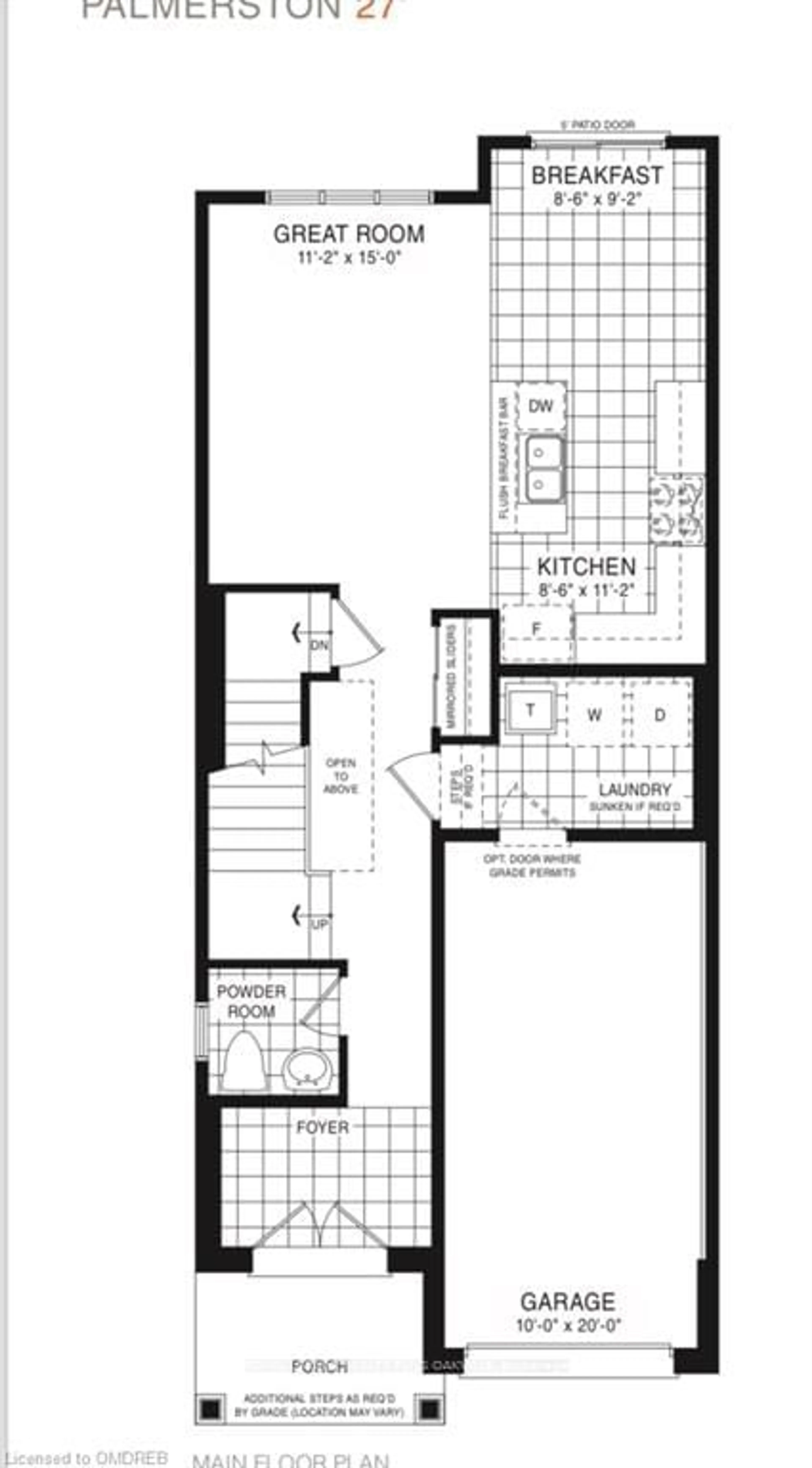 Floor plan for 21 Keelson St, Welland Ontario L3B 0M2