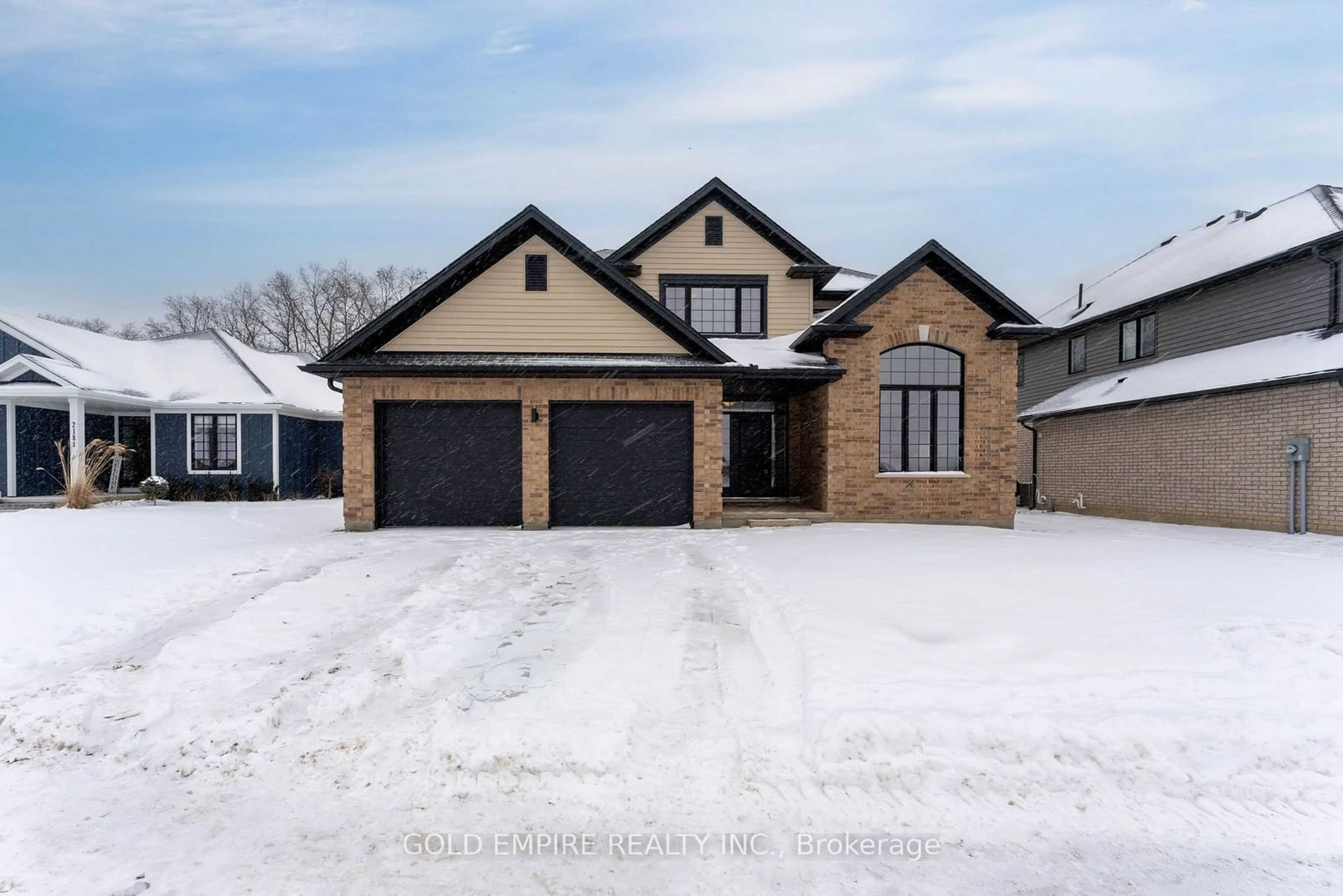 Home with brick exterior material, street for 2177 Lockwood Cres, Strathroy-Caradoc Ontario N0L 1W0