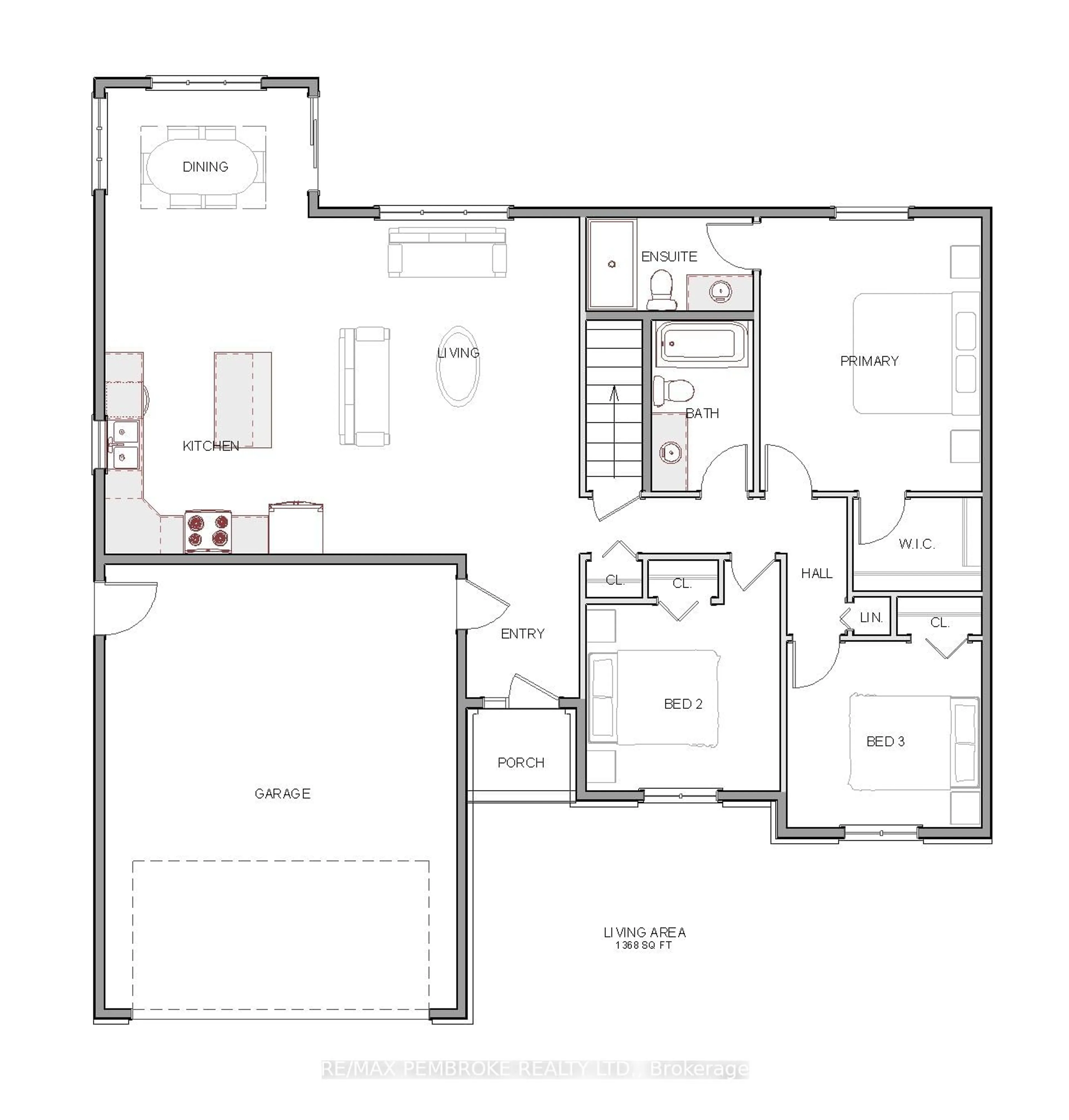 Floor plan for 10 DURANT St, Petawawa Ontario K8H 0H3