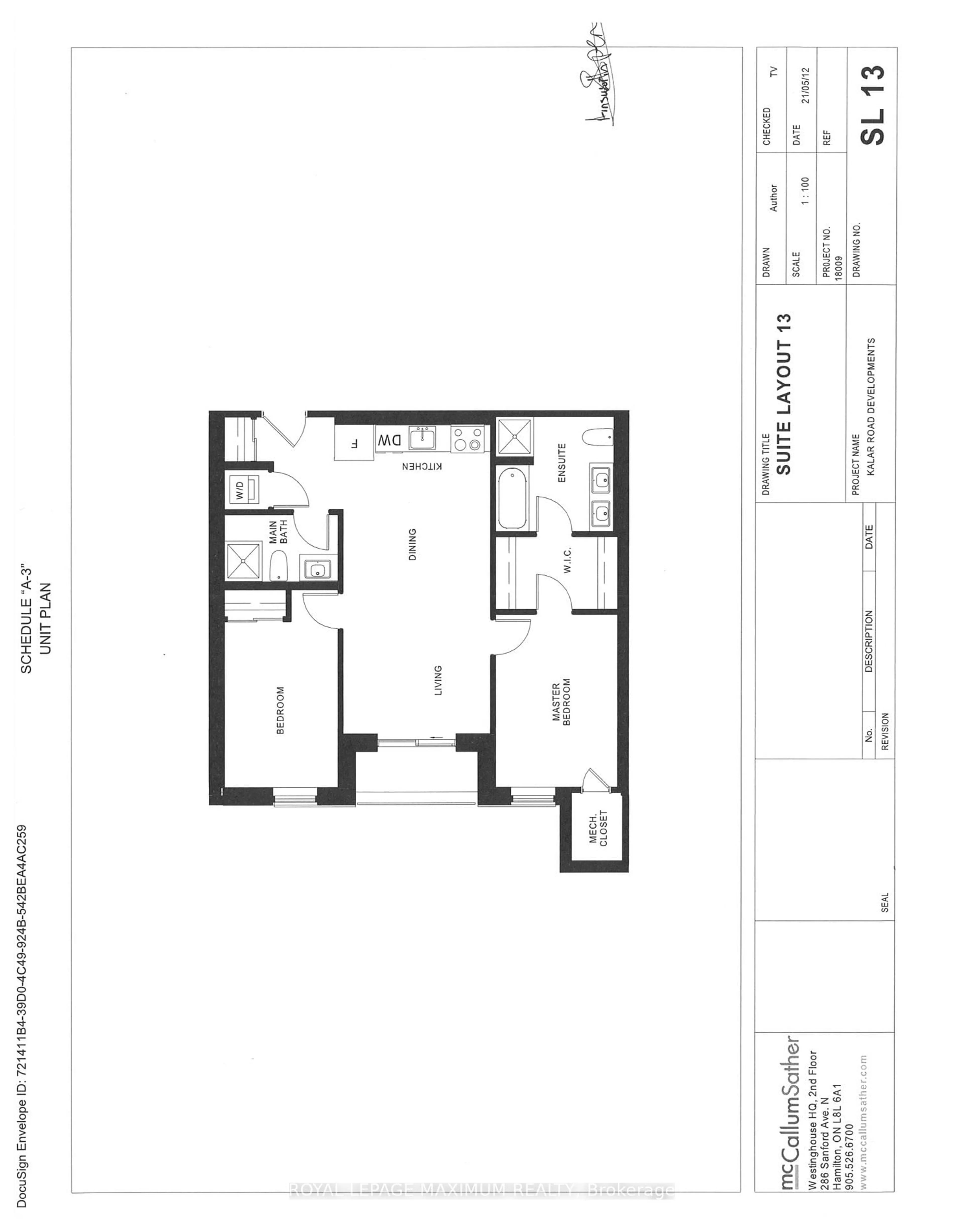 Floor plan for 7549A Kalar Rd #313, Niagara Falls Ontario L2H 0K6