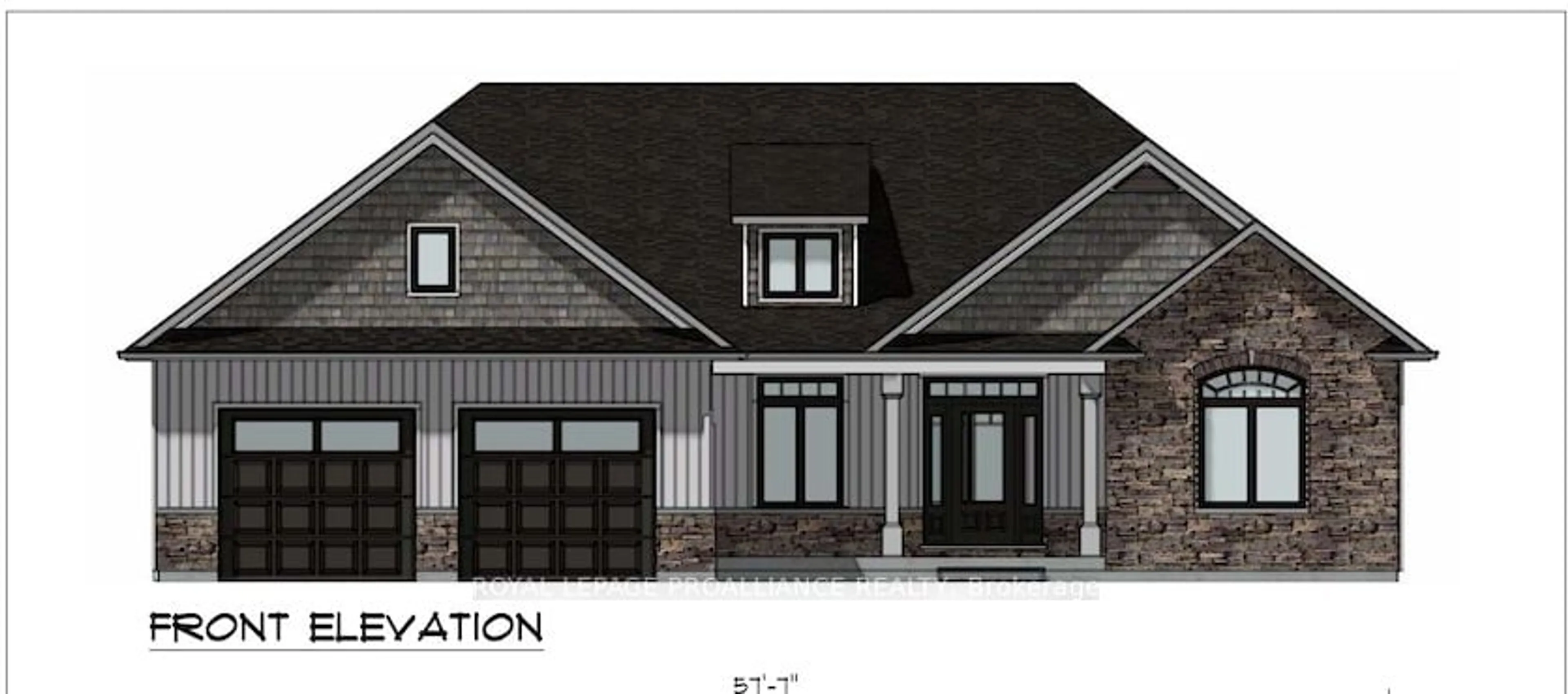 Home with brick exterior material, building for Lot 22 McCarty Dr, Cobourg Ontario K9A 4J9