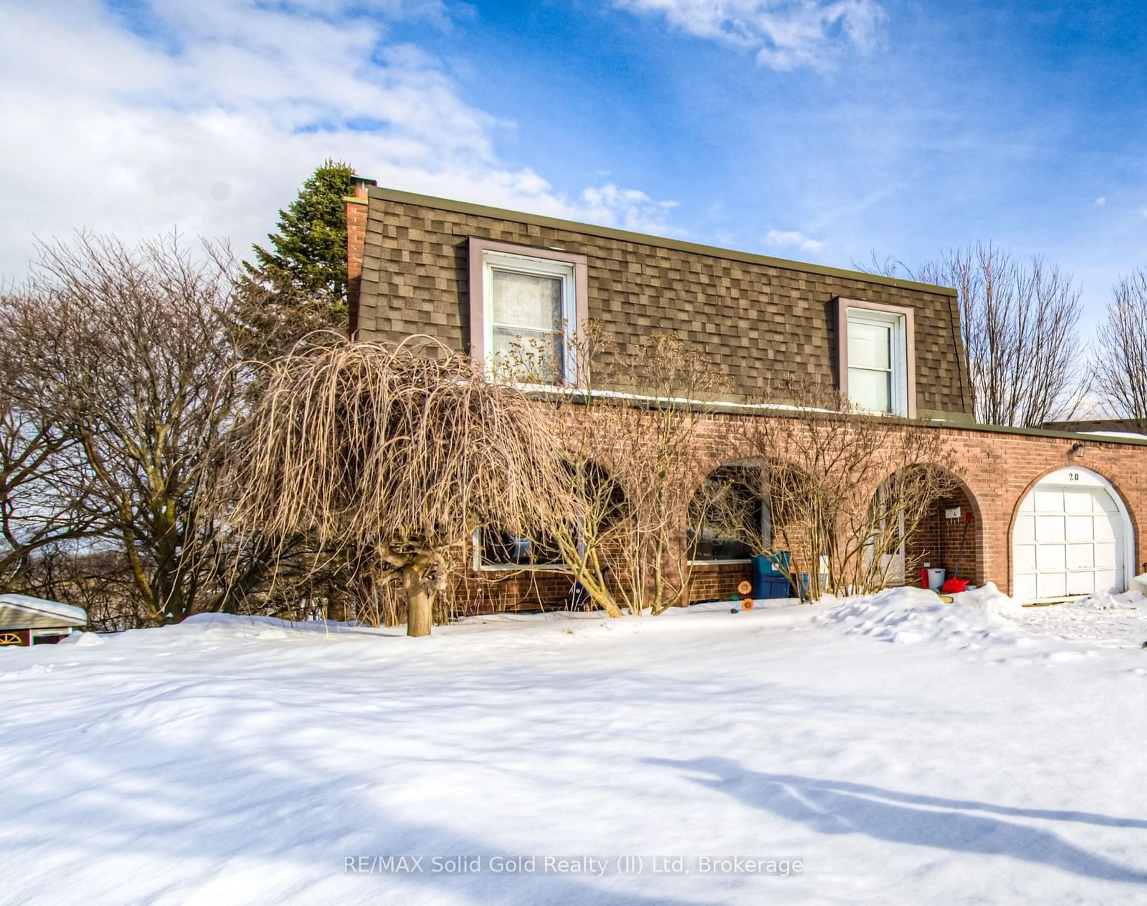 Home with brick exterior material, street for 20 Roseneath Cres, Kitchener Ontario N2E 1V9