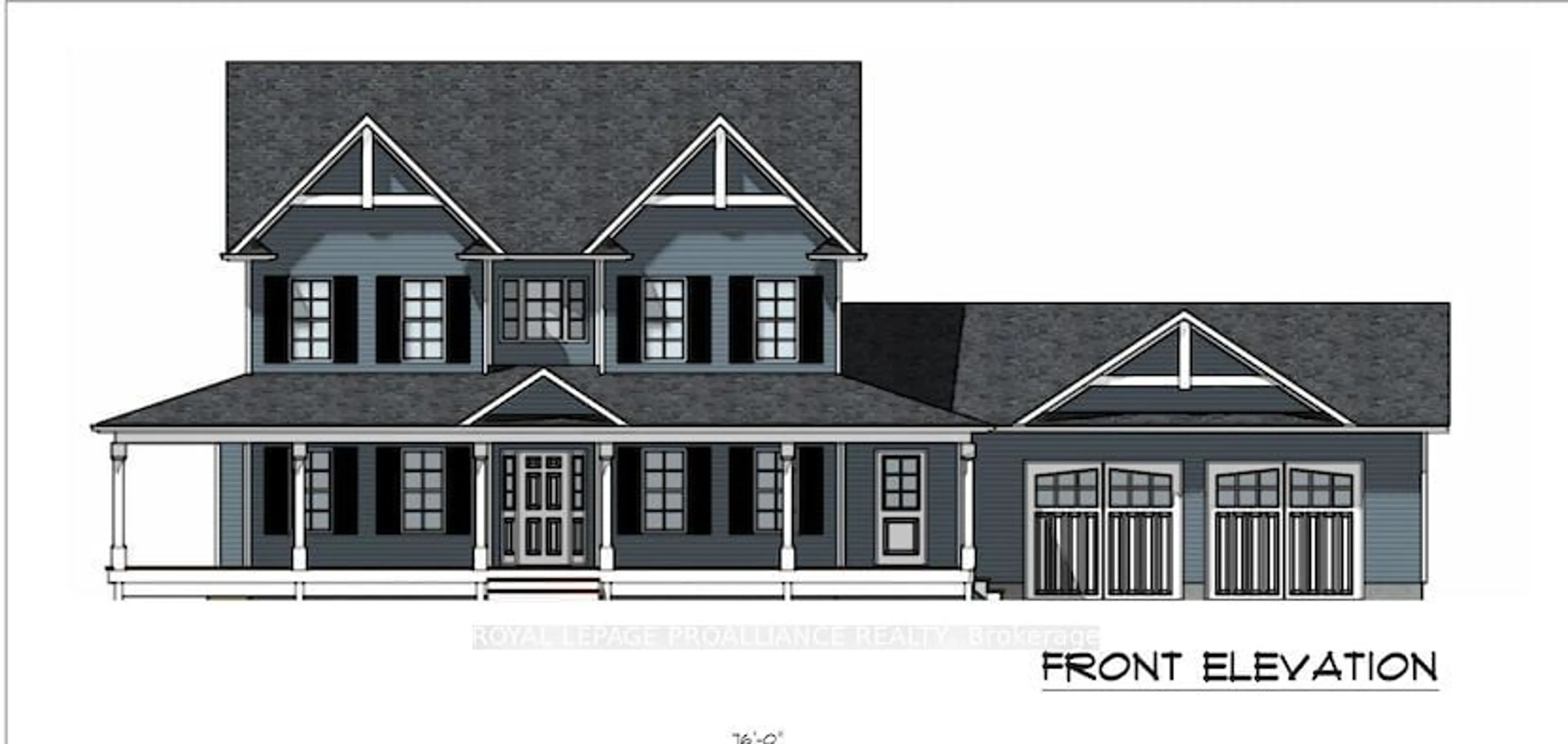 Home with brick exterior material, building for Lot 24 McCarty Dr, Cobourg Ontario K9A 4J9