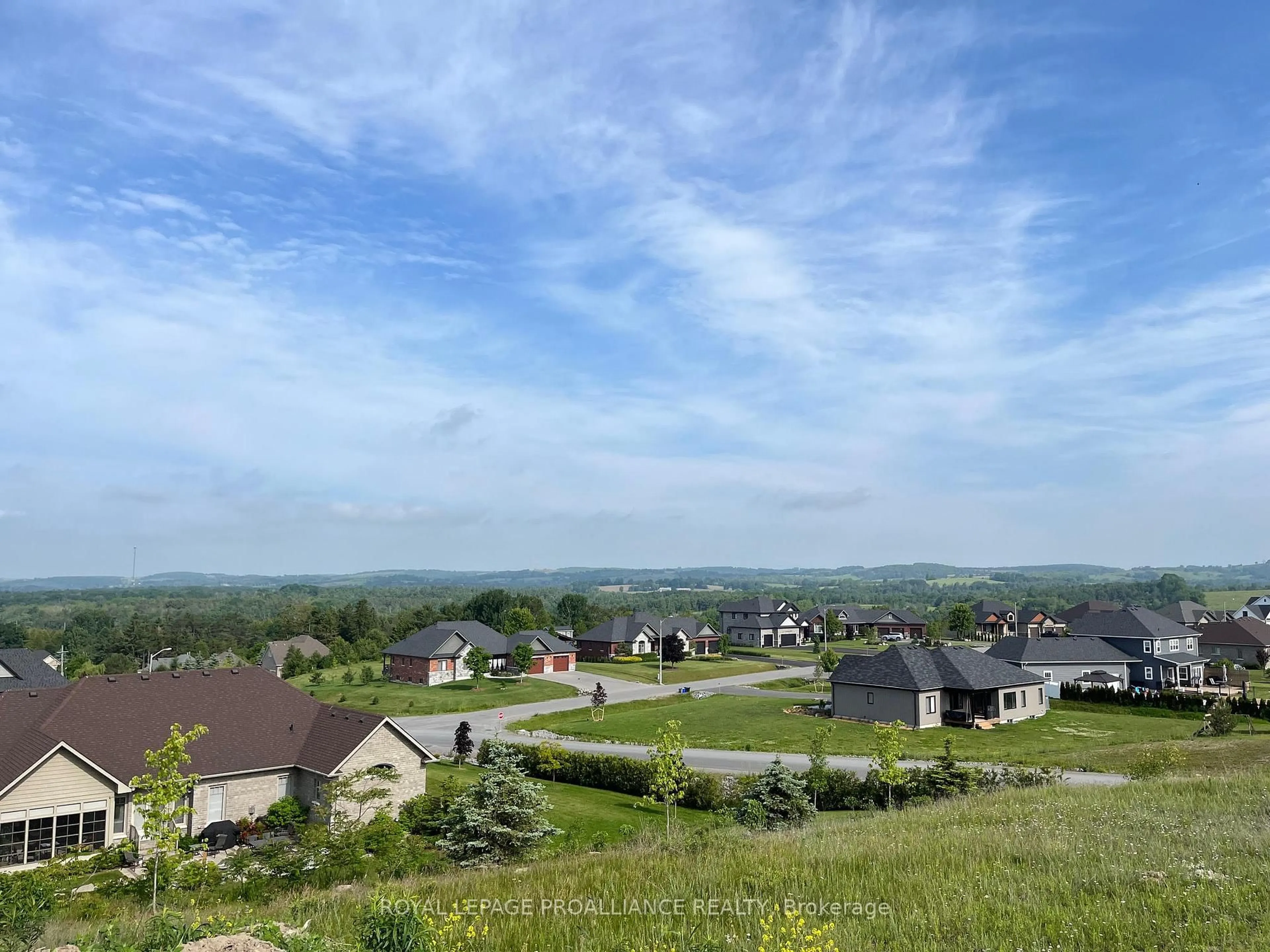 A pic from outside/outdoor area/front of a property/back of a property/a pic from drone, mountain view for Lot 24 McCarty Dr, Cobourg Ontario K9A 4J9