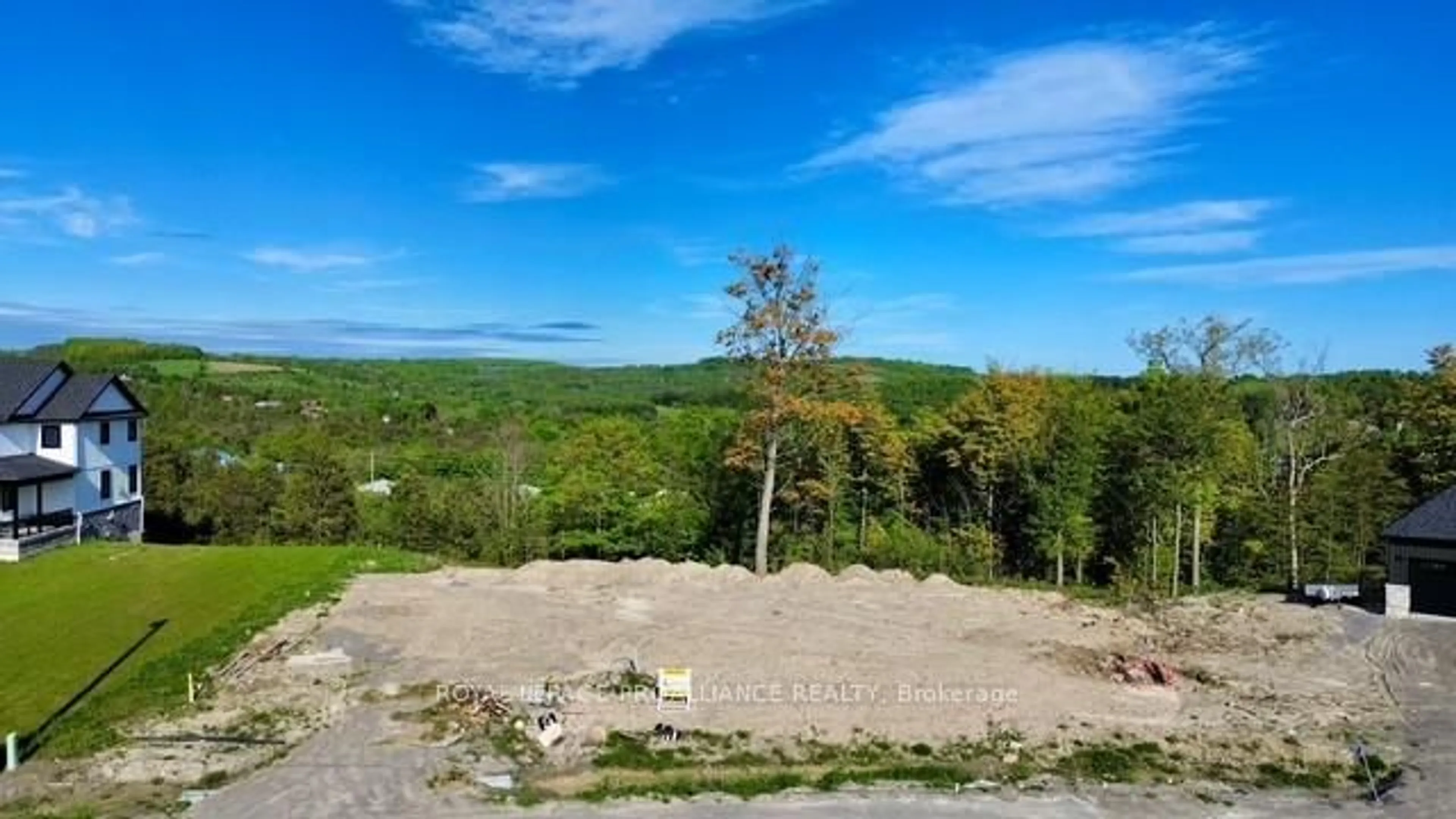 A pic from outside/outdoor area/front of a property/back of a property/a pic from drone, forest/trees view for Lot 24 McCarty Dr, Cobourg Ontario K9A 4J9